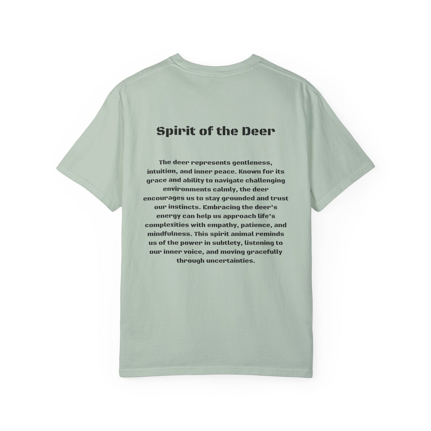 Spirit of the Deer Tee - Majestic Nature Symbolism T-Shirt