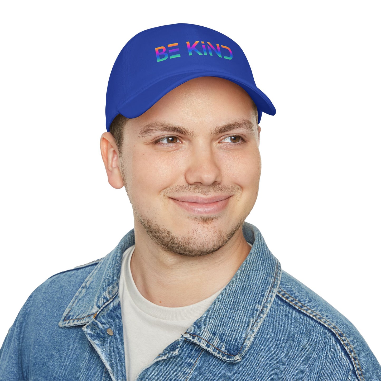 Be Kind Neon Low Profile Baseball Hat - Bold Positivity Baseball Cap