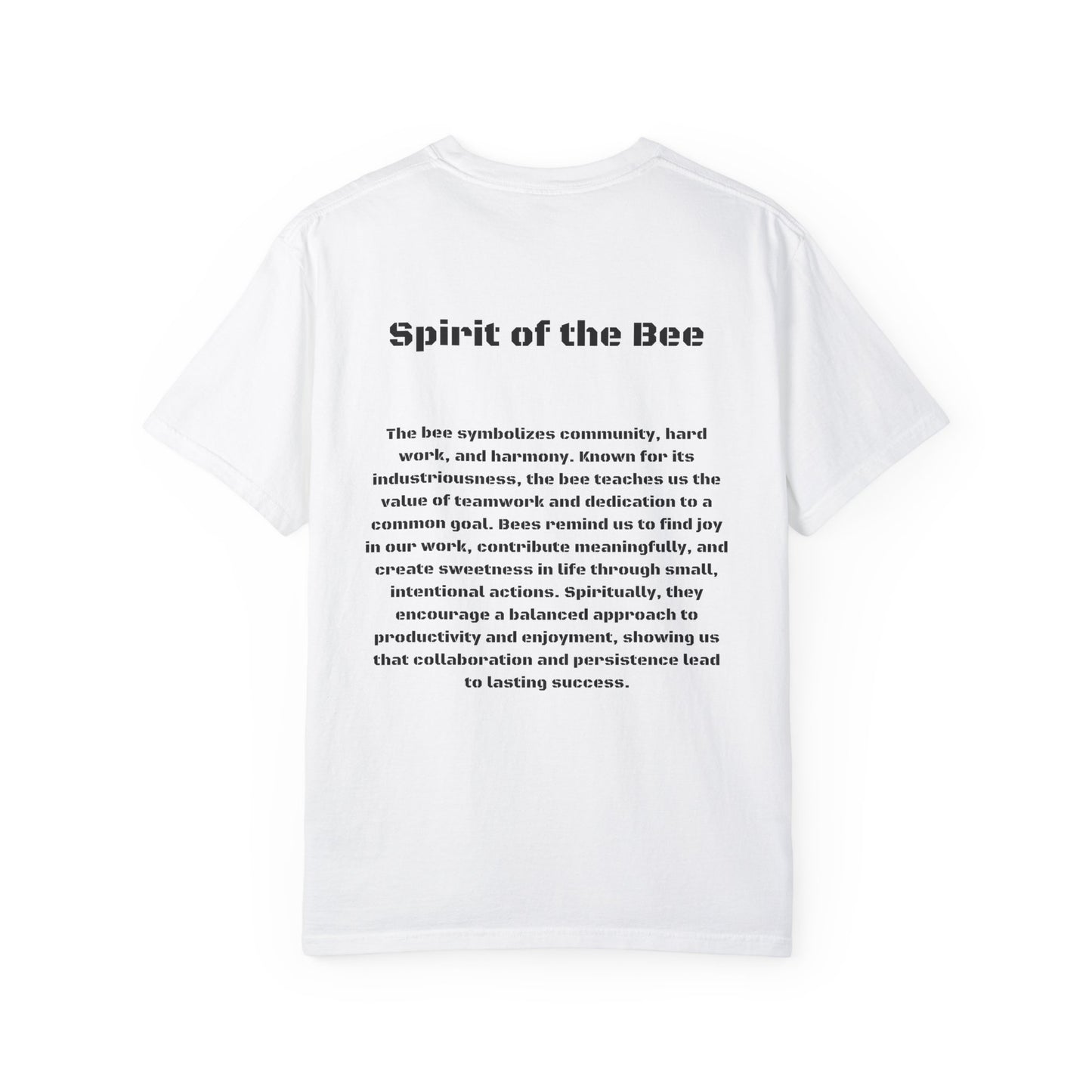 Spirit of the Bee Tee - Nature-Inspired Geometric Art T-Shirt