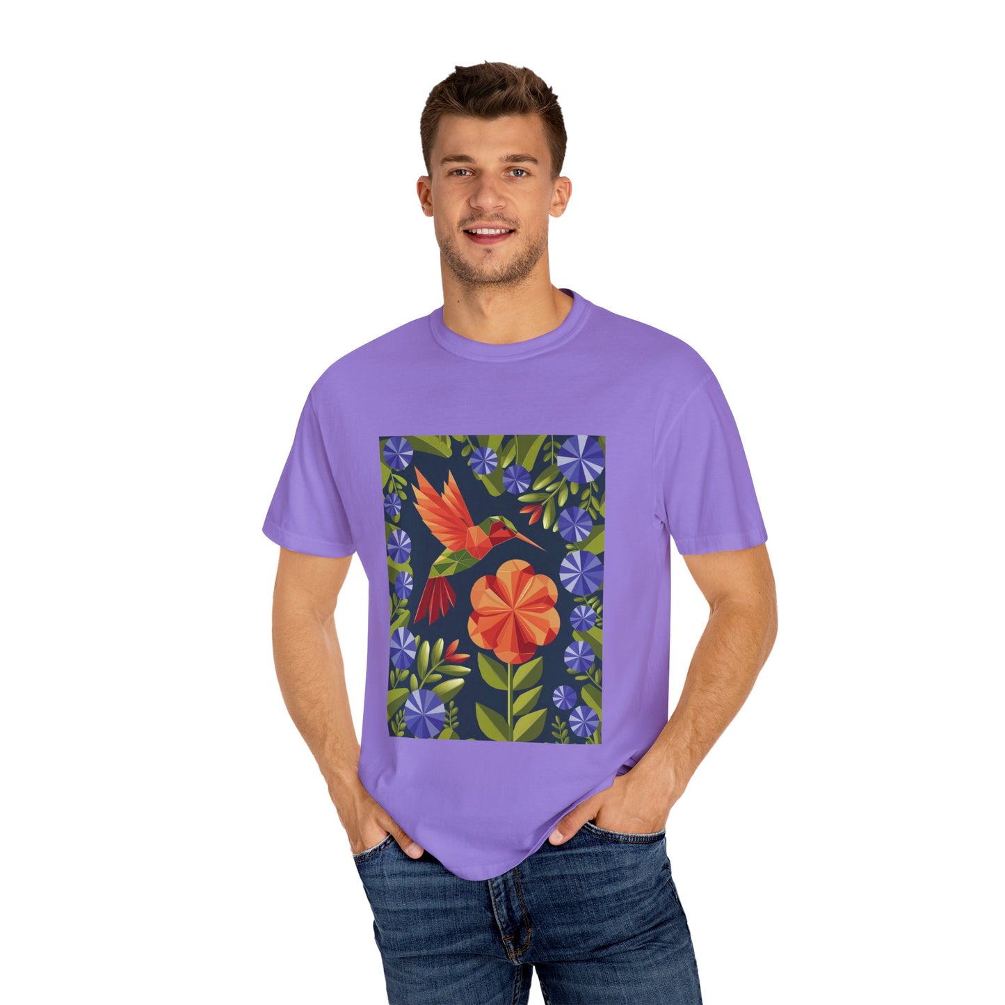 Spirit of the Hummingbird Tee - Vibrant Nature and Joy T-Shirt