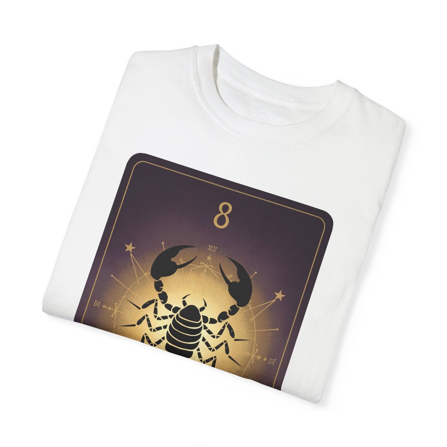 Scorpio Sting Tarot Tee - Intense Scorpion Zodiac Graphic T-Shirt