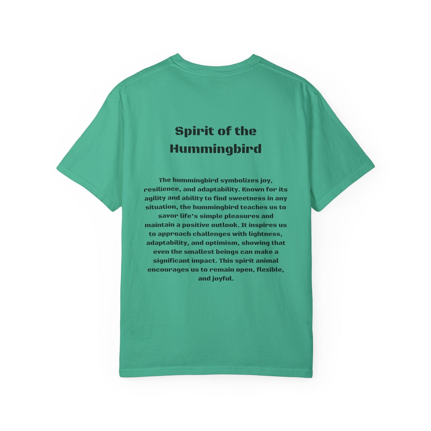 Spirit of the Hummingbird Tee - Vibrant Nature and Joy T-Shirt