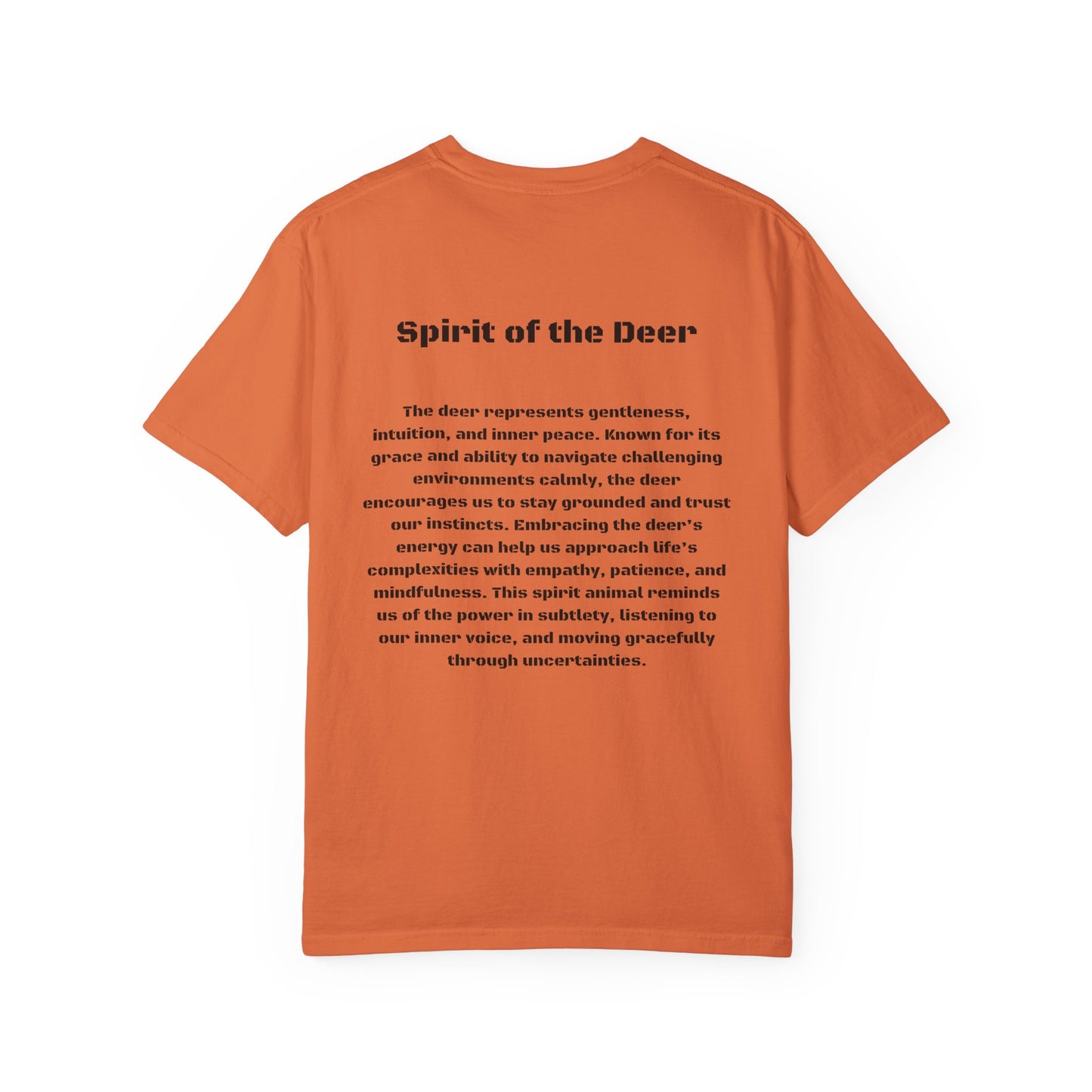 Spirit of the Deer Tee - Majestic Nature Symbolism T-Shirt