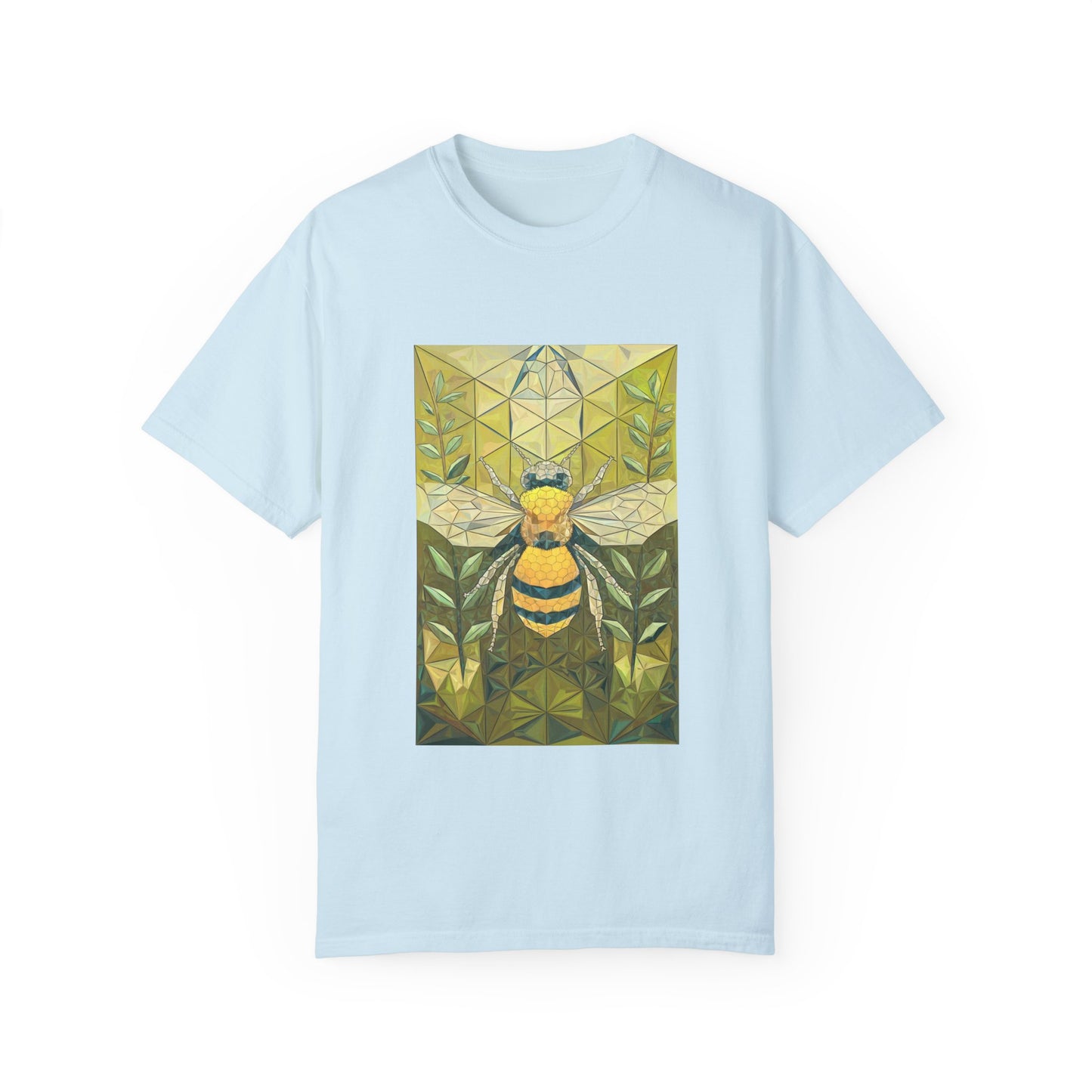 Spirit of the Bee Tee - Nature-Inspired Geometric Art T-Shirt