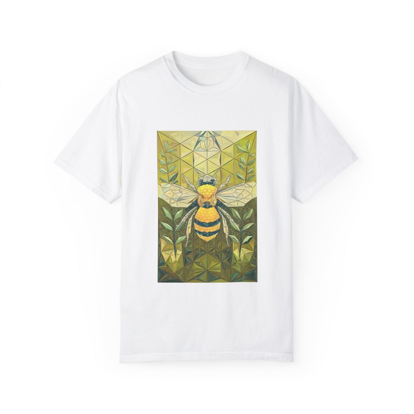 Spirit of the Bee Tee - Nature-Inspired Geometric Art T-Shirt