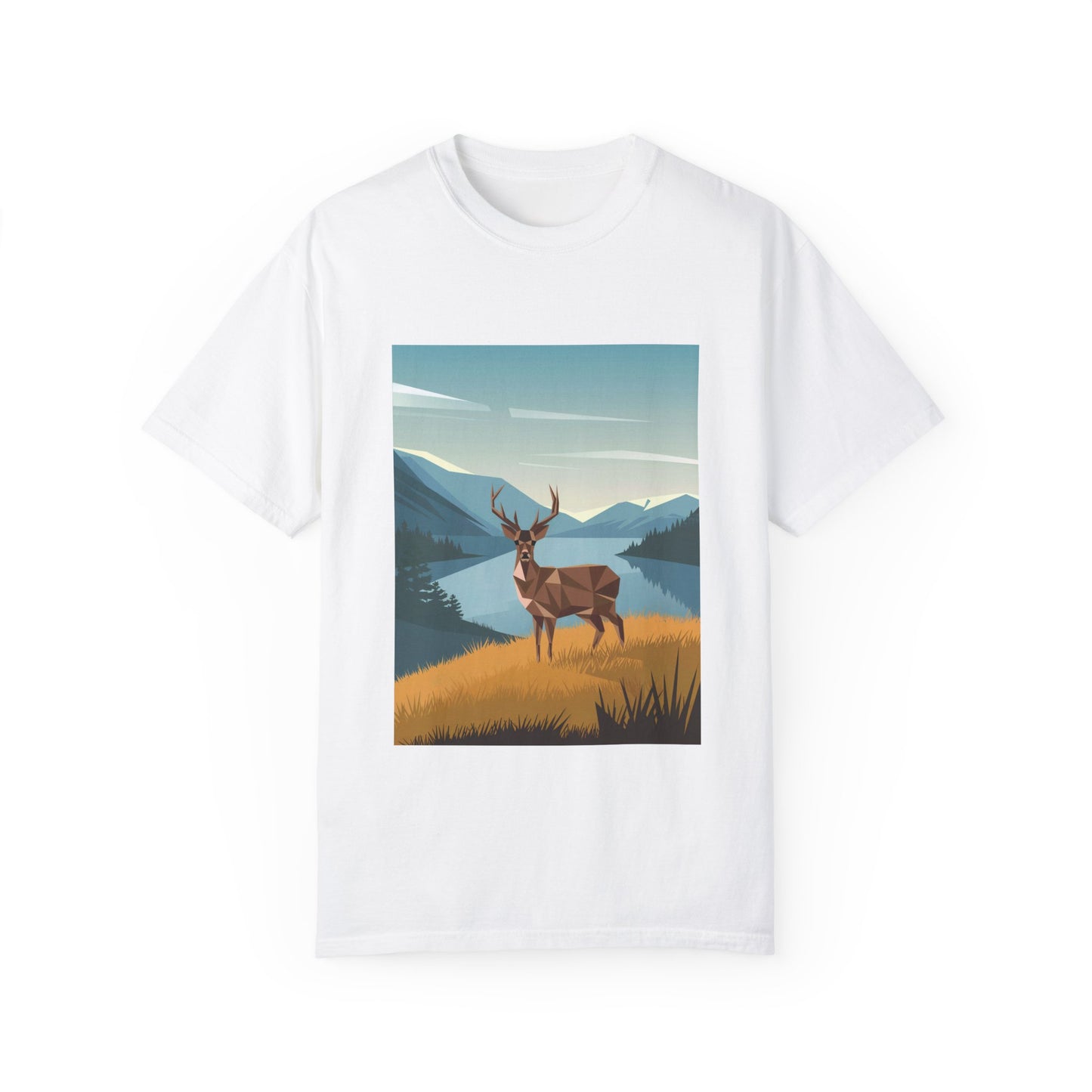 Spirit of the Deer Tee - Majestic Nature Symbolism T-Shirt