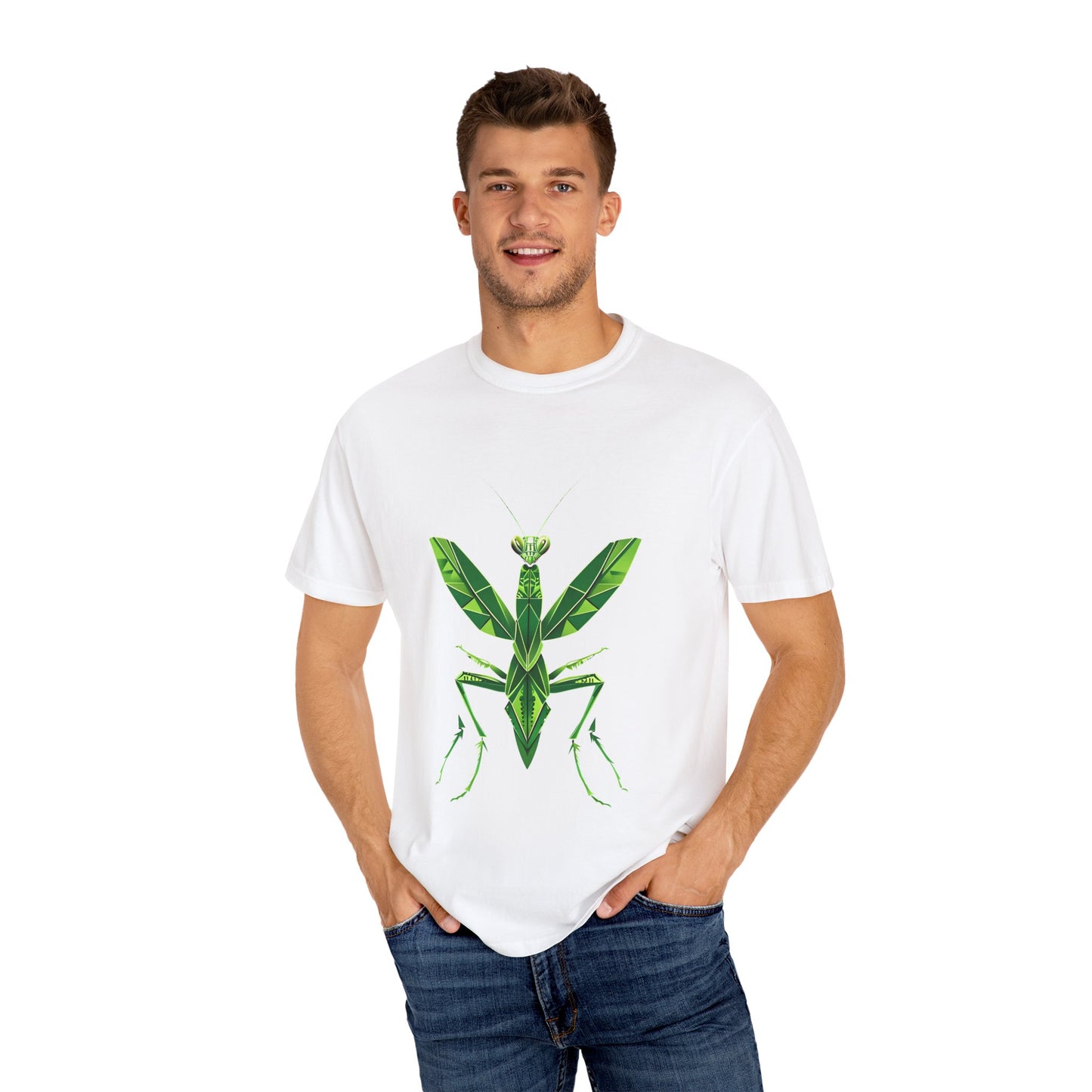 Spirit of the Mantis Tee - Mystical Insect Art T-Shirt