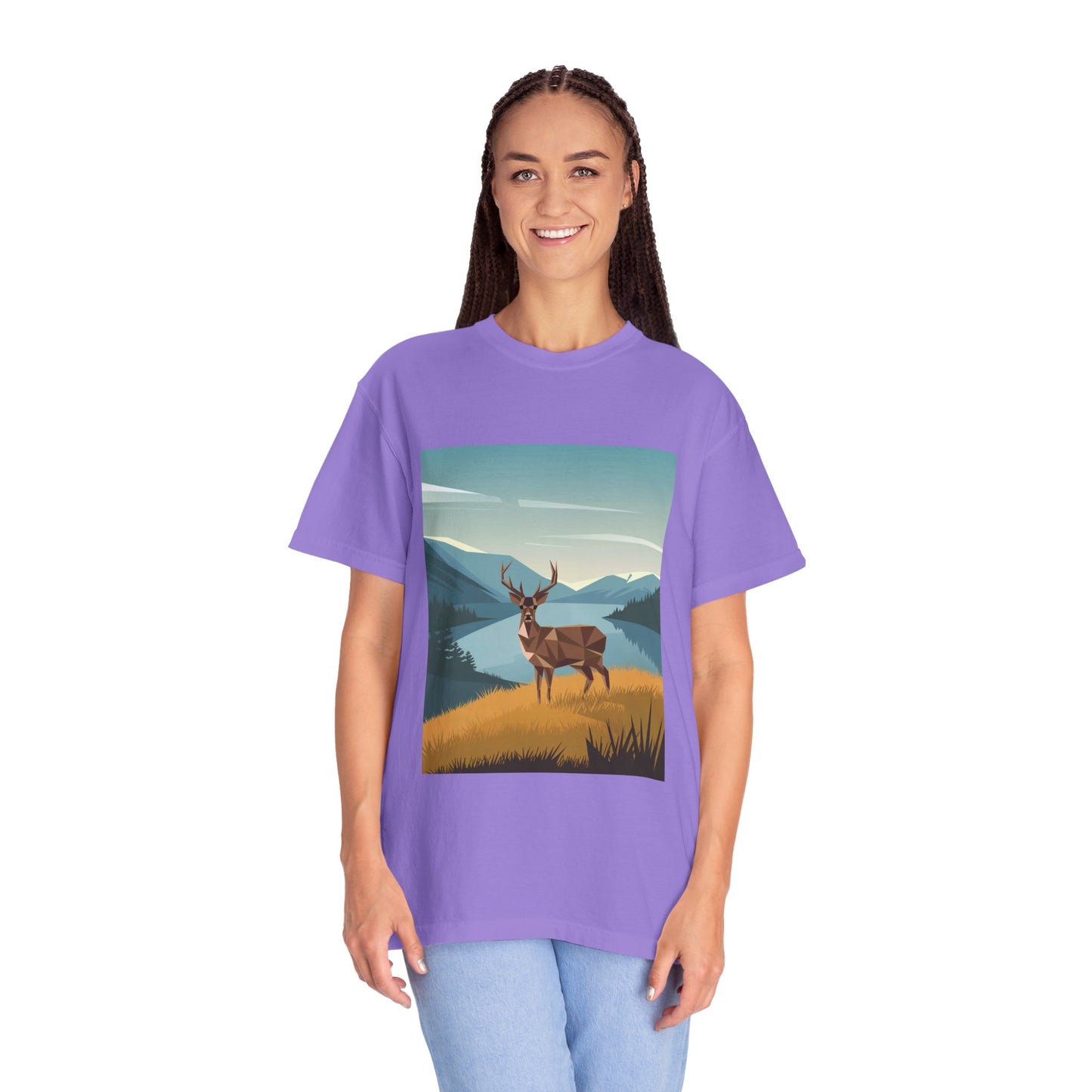 Spirit of the Deer Tee - Majestic Nature Symbolism T-Shirt