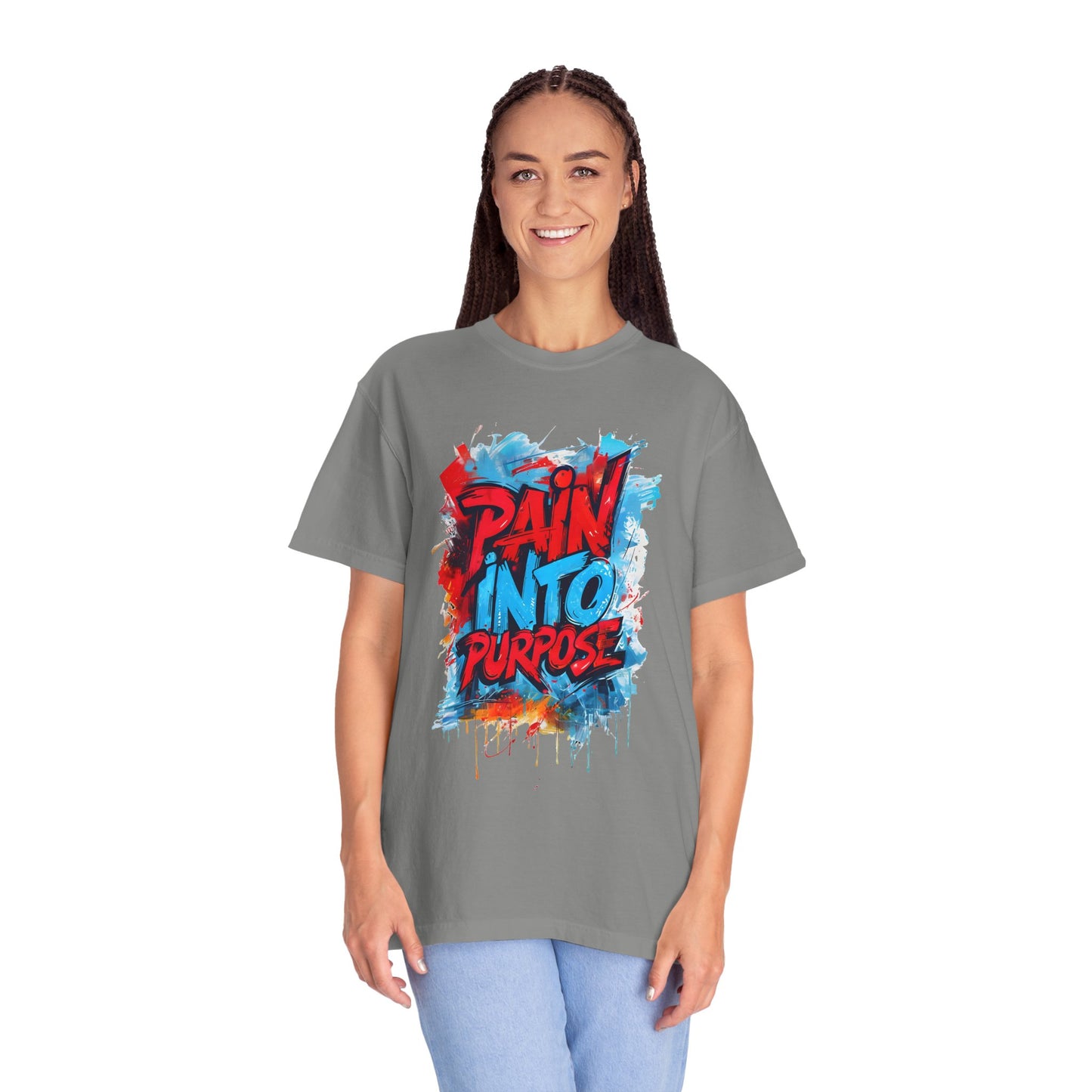 Pain Into Purpose Tee - Transformation Collection Graphic T-Shirt