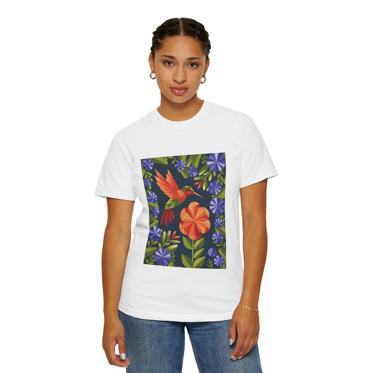 Spirit of the Hummingbird Tee - Vibrant Nature and Joy T-Shirt