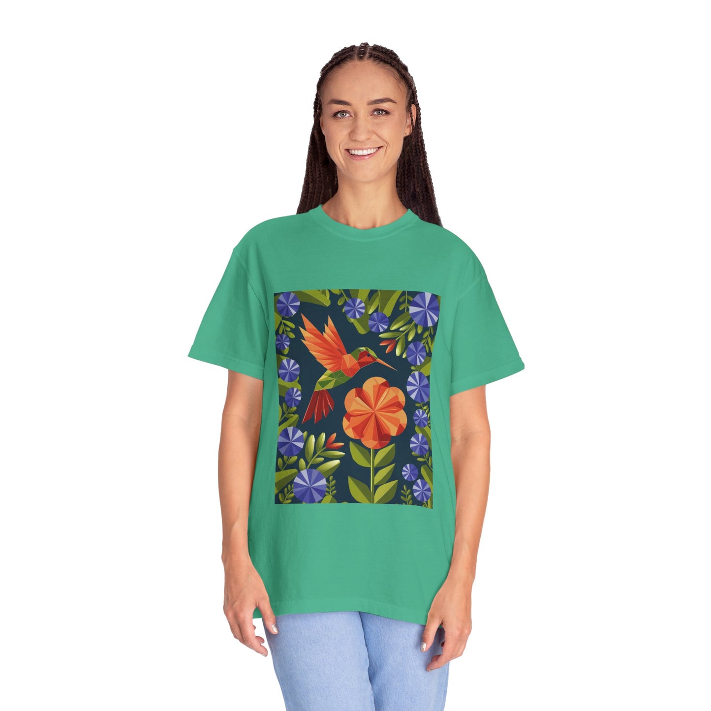 Spirit of the Hummingbird Tee - Vibrant Nature and Joy T-Shirt