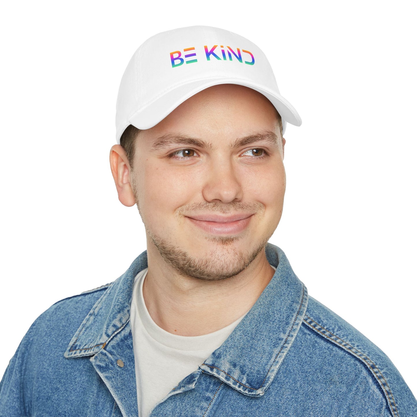 Be Kind Neon Low Profile Baseball Hat - Bold Positivity Baseball Cap