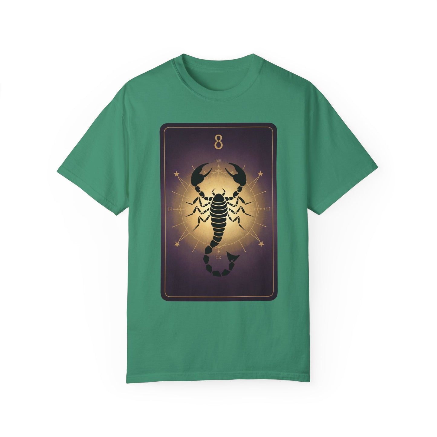 Scorpio Sting Tarot Tee - Intense Scorpion Zodiac Graphic T-Shirt