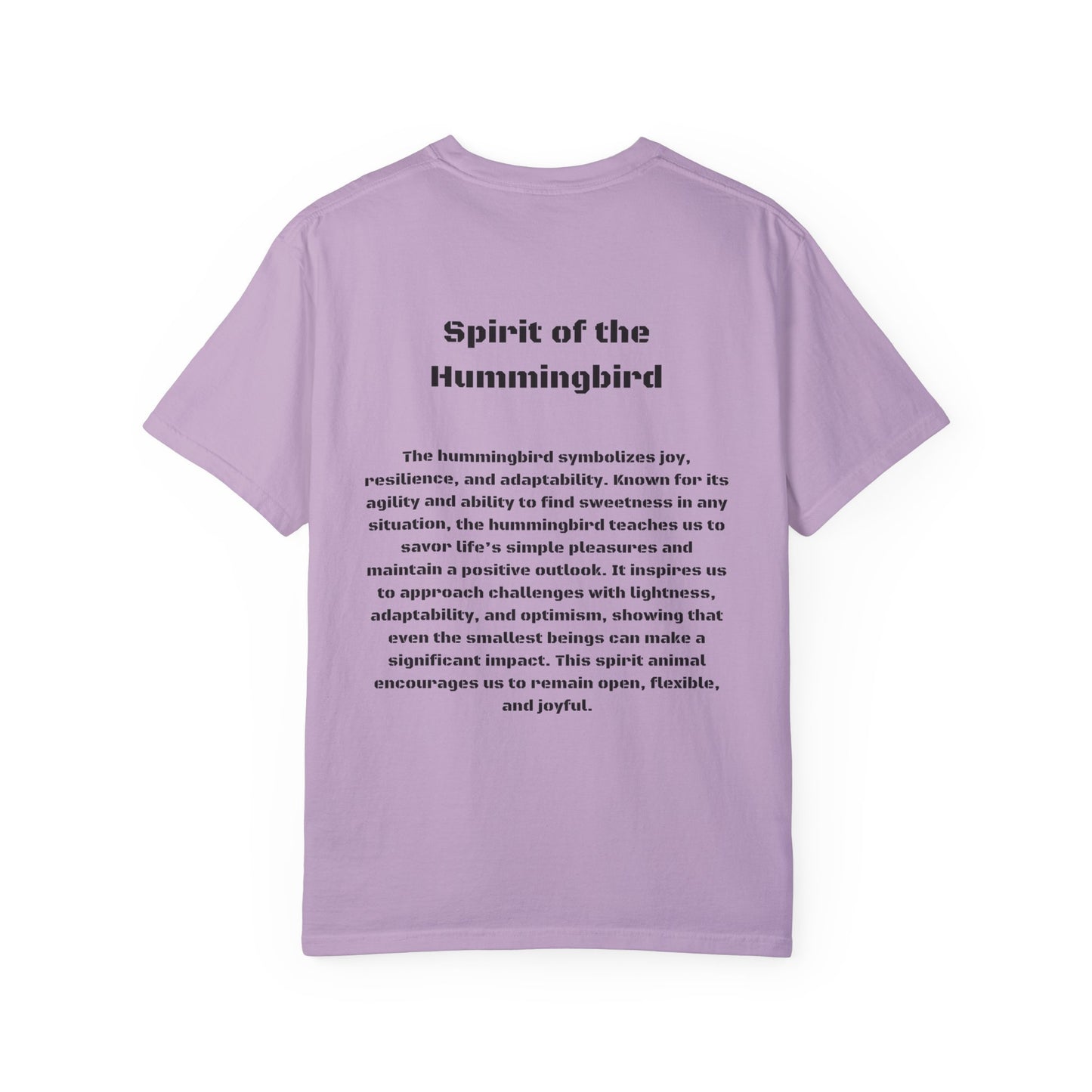 Spirit of the Hummingbird Tee - Vibrant Nature and Joy T-Shirt