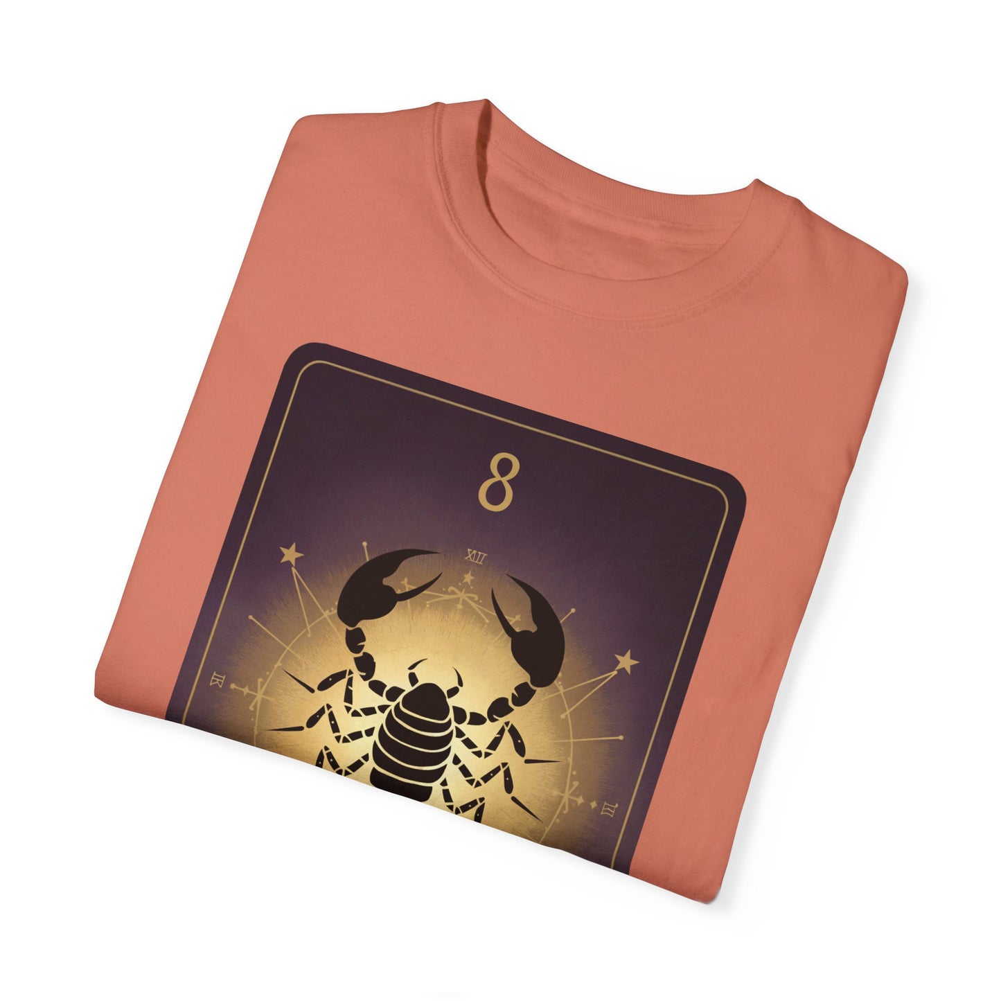 Scorpio Sting Tarot Tee - Intense Scorpion Zodiac Graphic T-Shirt