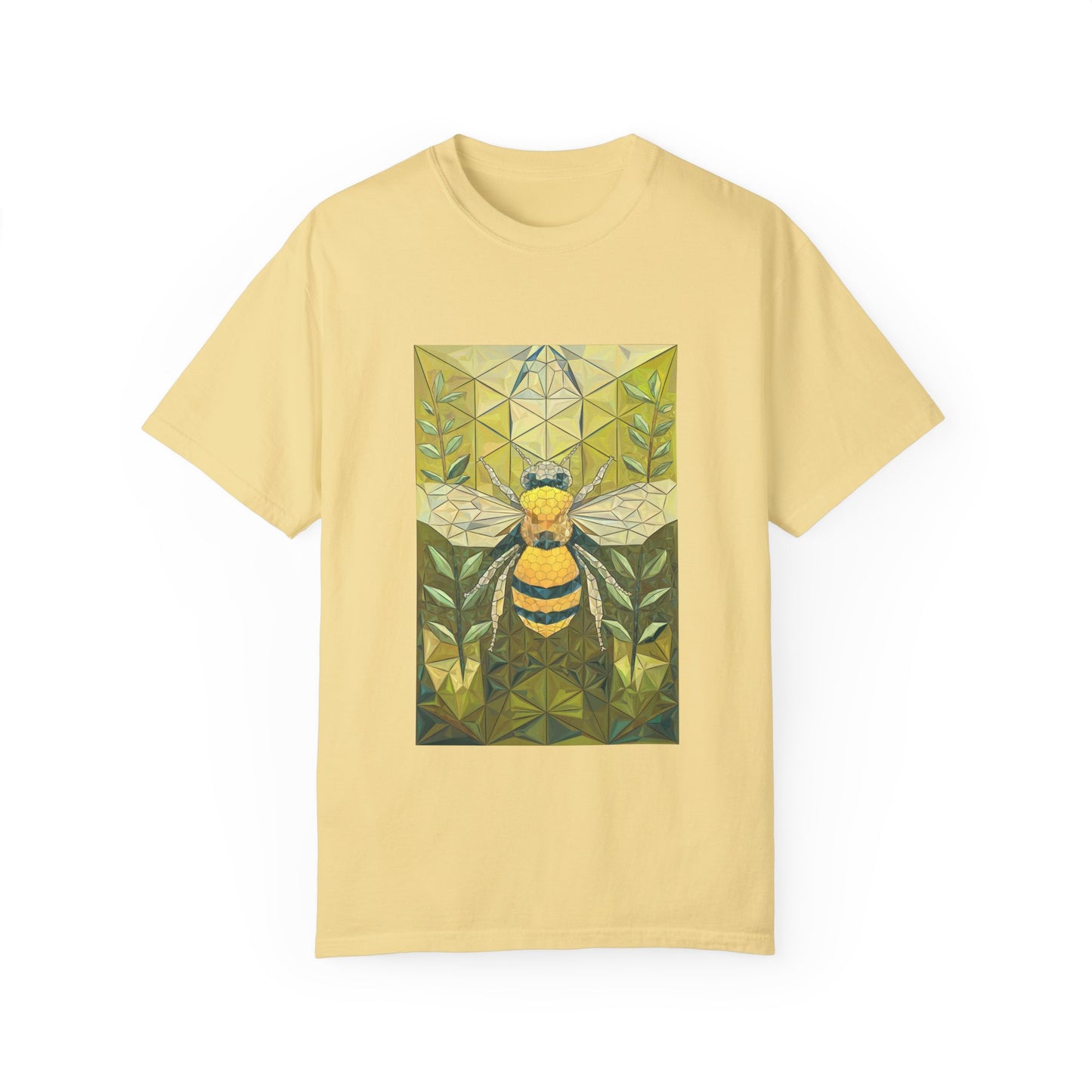 Spirit of the Bee Tee - Nature-Inspired Geometric Art T-Shirt