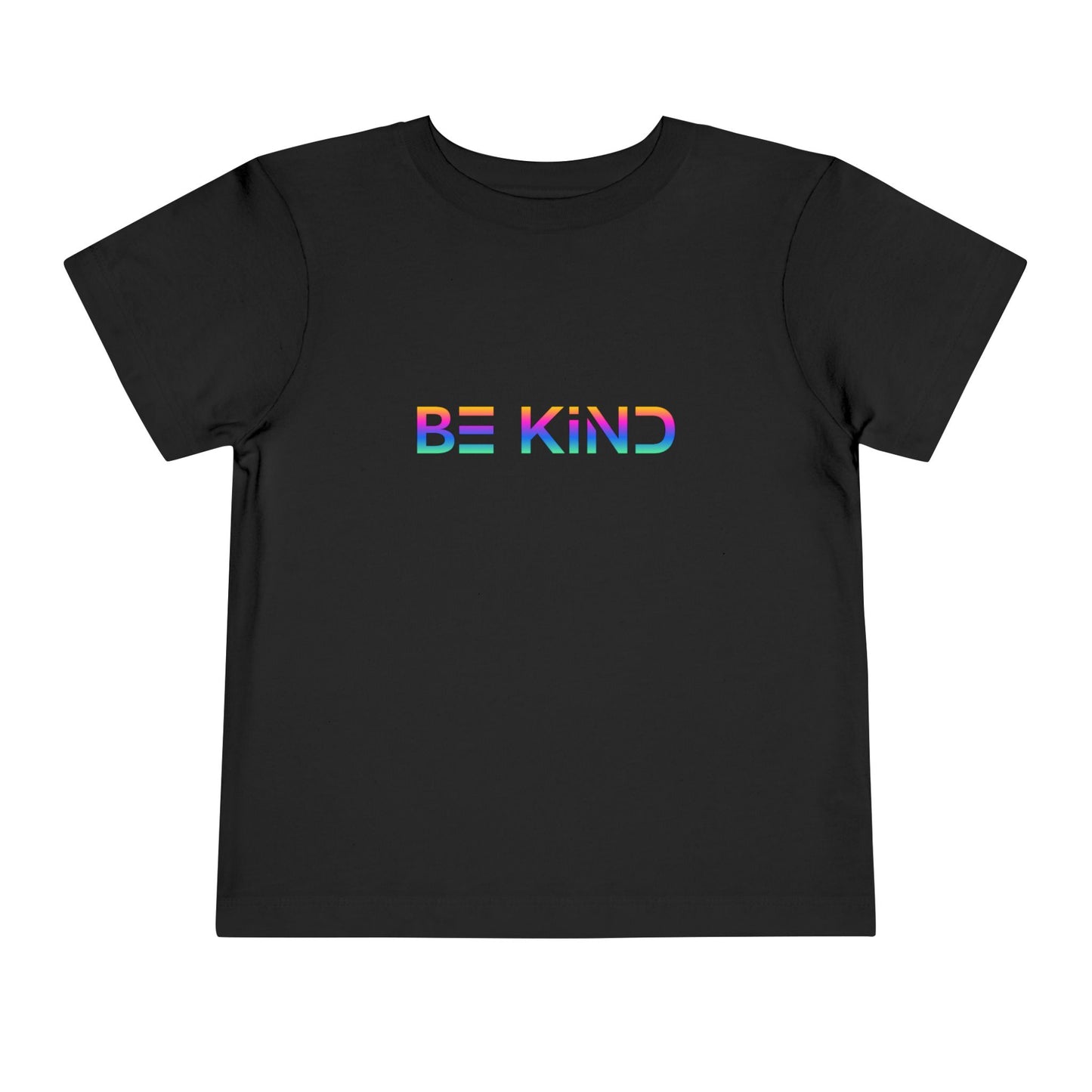 Be Kind Toddler Tee - Positive Vibes Short Sleeve Shirt