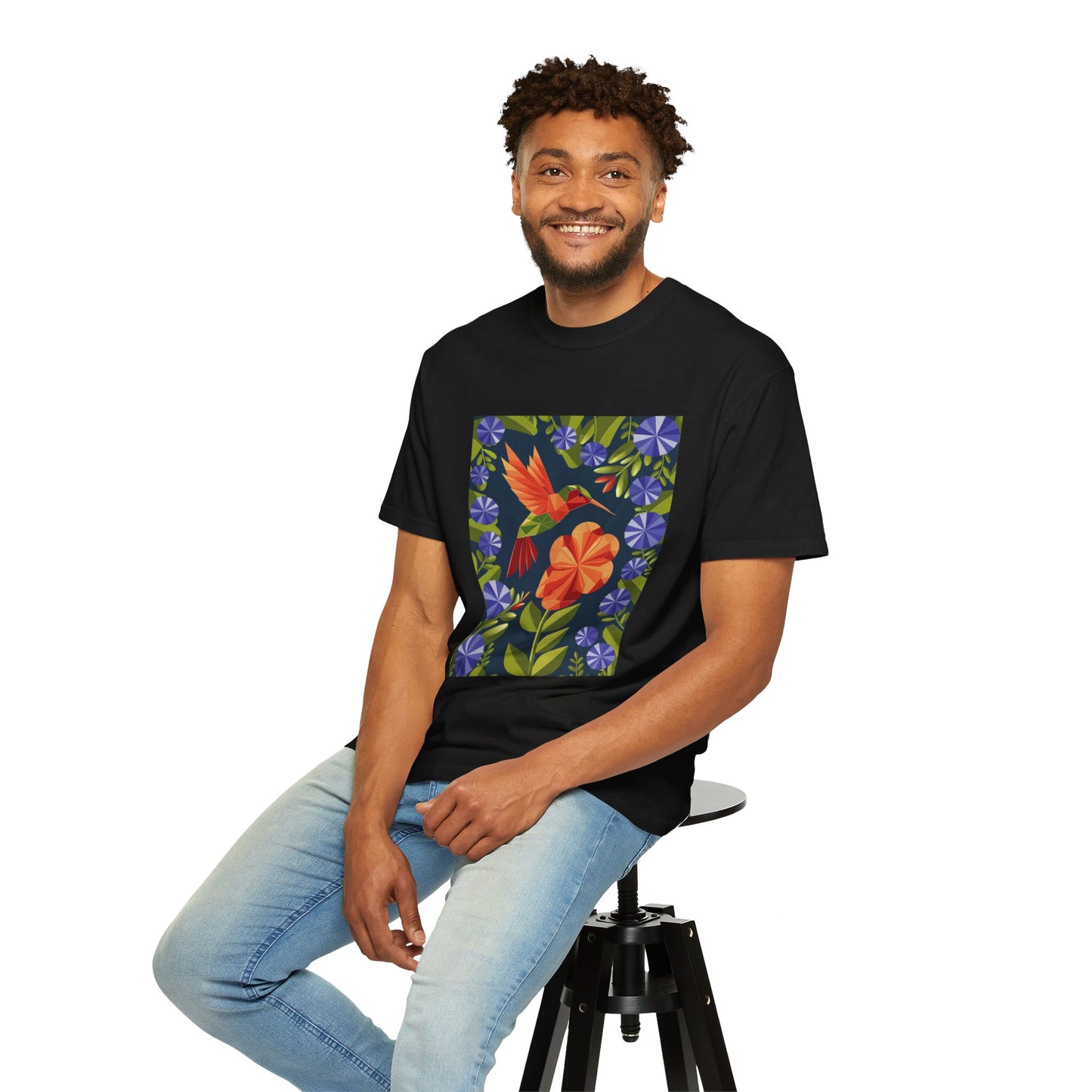 Spirit of the Hummingbird Tee - Vibrant Nature and Joy T-Shirt