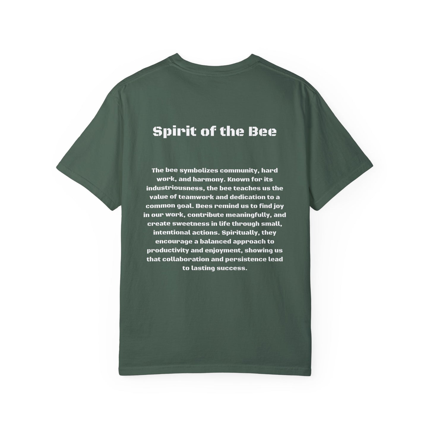 Spirit of the Bee Tee - Nature-Inspired Geometric Art T-Shirt