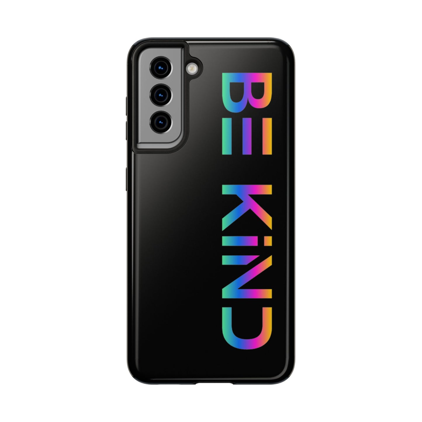 Be Kind Neon Samsung Galaxy Phone Case - Positive Vibes Protective Cover