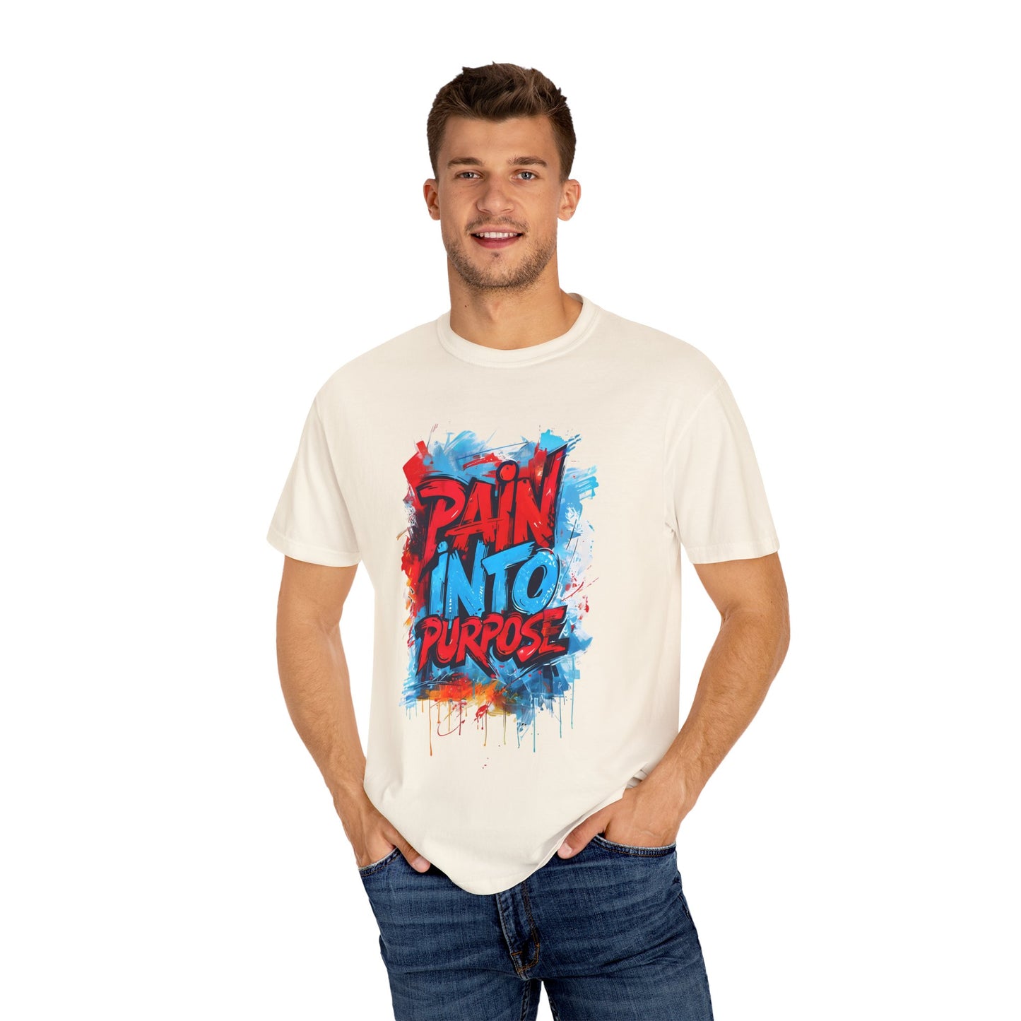 Pain Into Purpose Tee - Transformation Collection Graphic T-Shirt