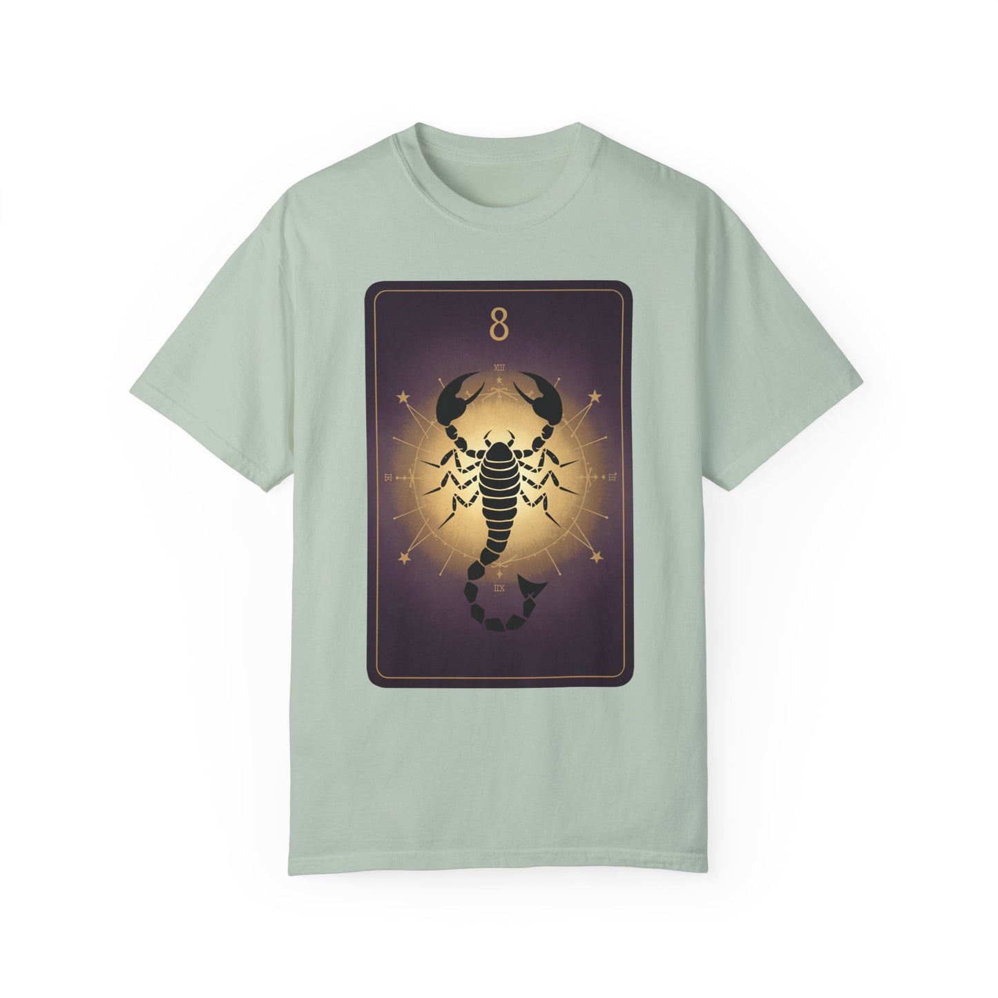 Scorpio Sting Tarot Tee - Intense Scorpion Zodiac Graphic T-Shirt