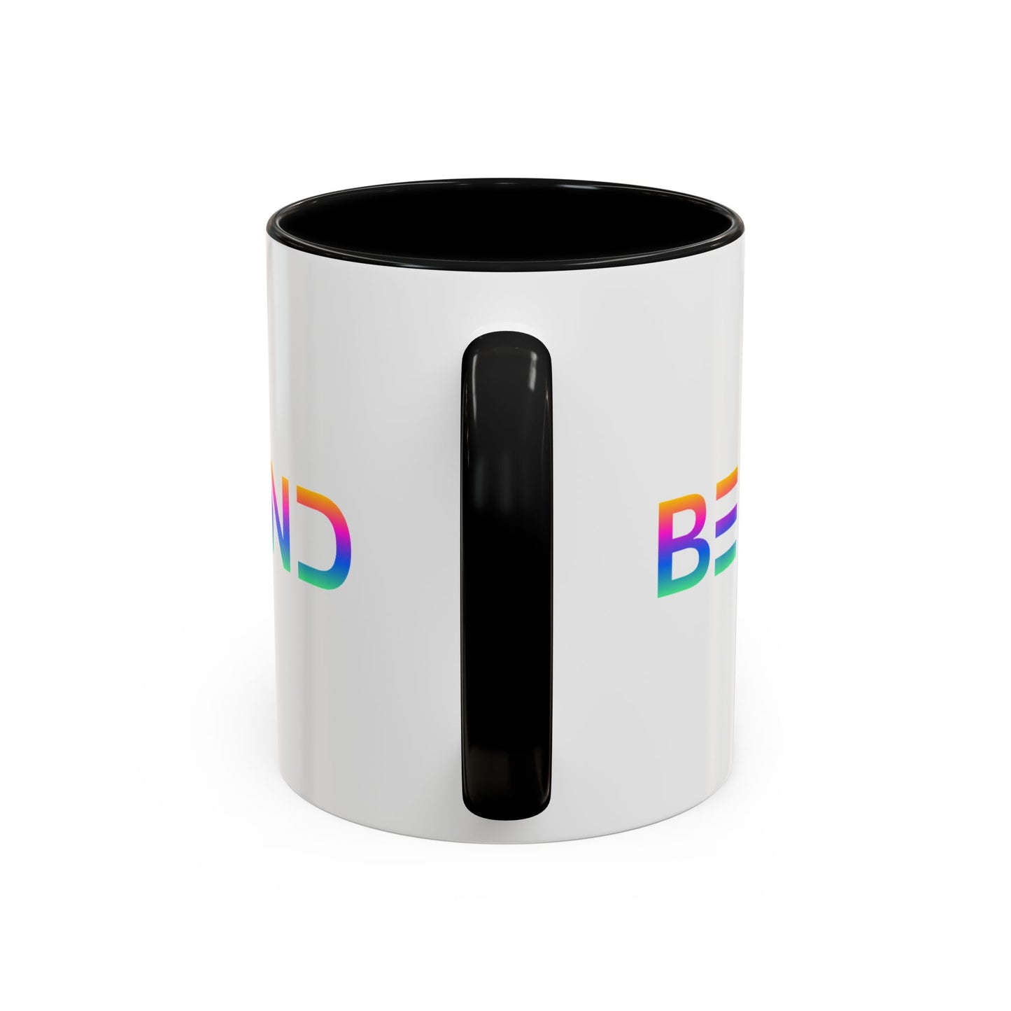 Be Kind Neon Accent Mug - 11oz Positivity Coffee Cup