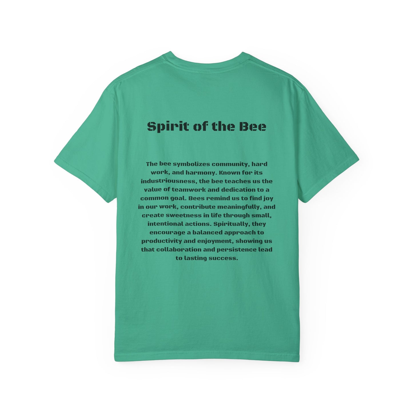 Spirit of the Bee Tee - Nature-Inspired Geometric Art T-Shirt