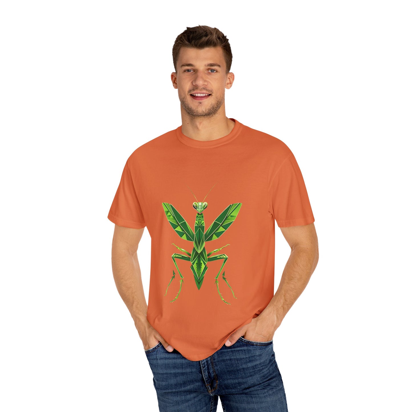 Spirit of the Mantis Tee - Mystical Insect Art T-Shirt