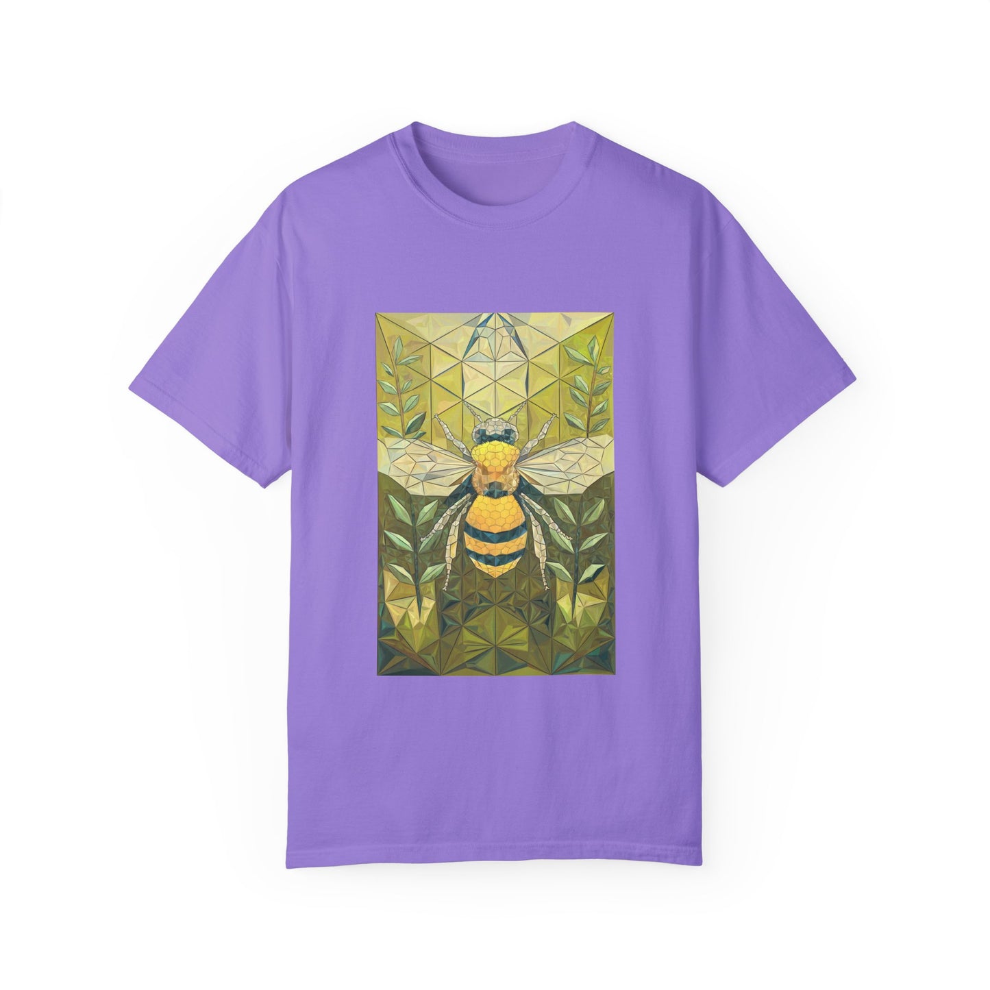 Spirit of the Bee Tee - Nature-Inspired Geometric Art T-Shirt