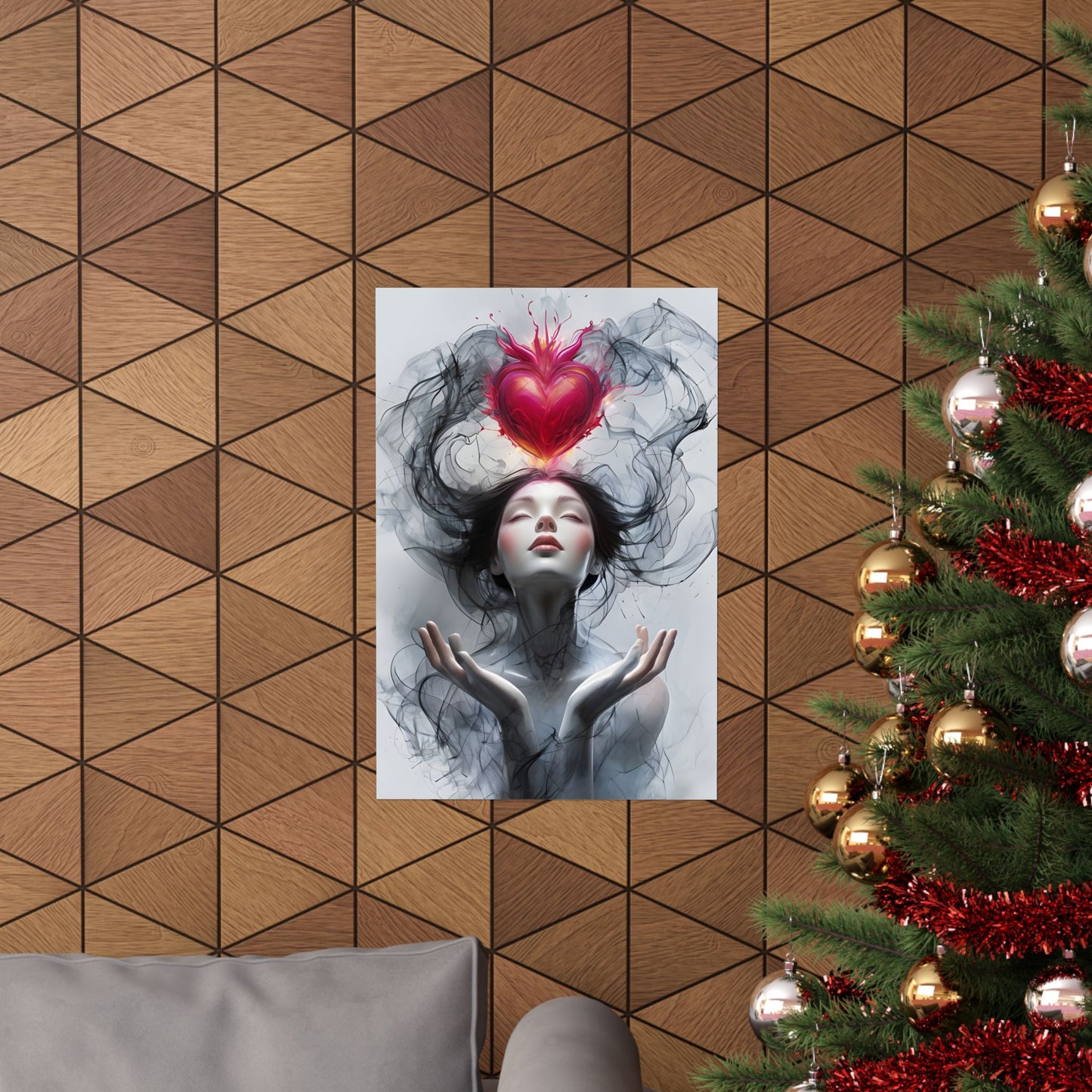 Resurrected Heart Poster (Part 3 of 3) - Revival of the Soul Art Print