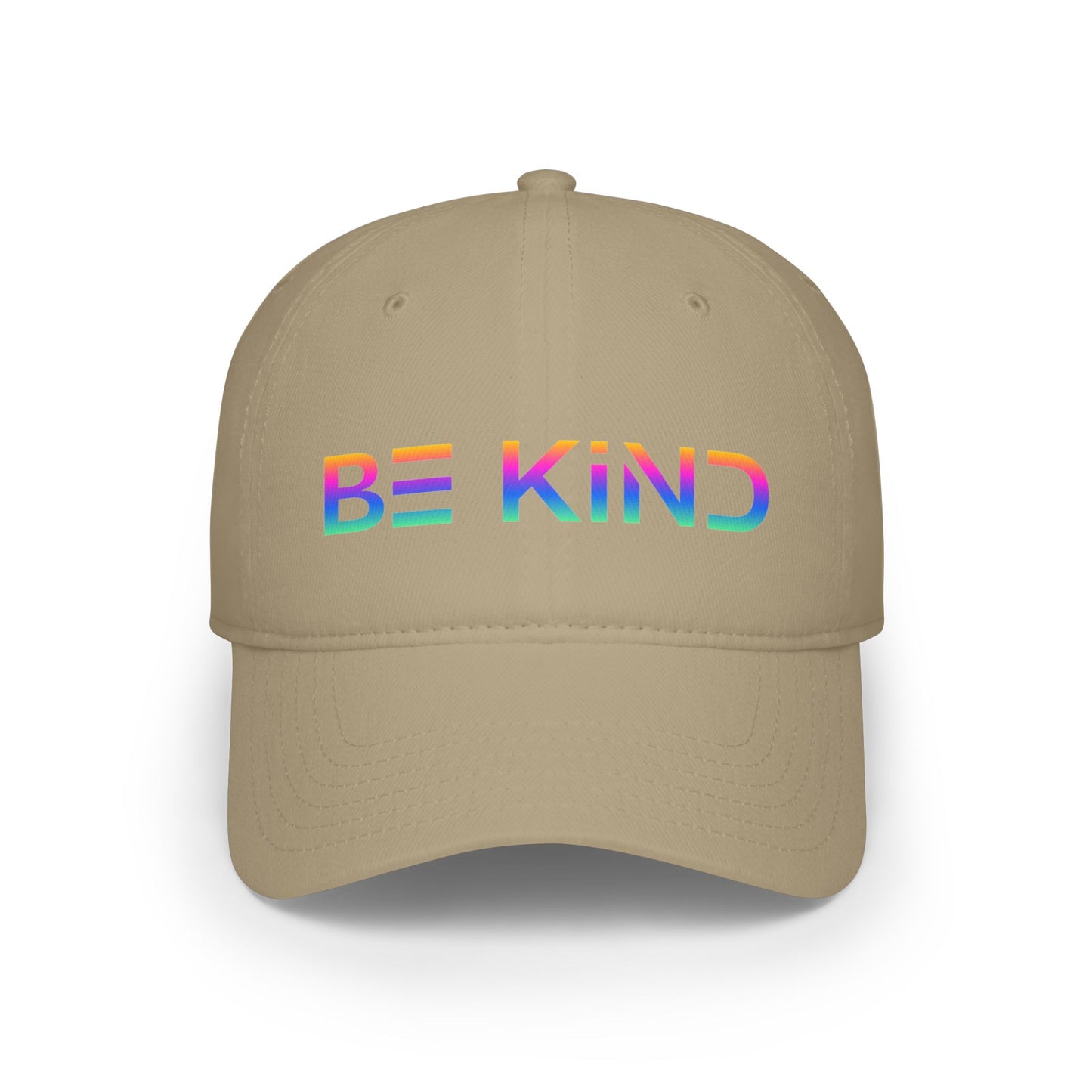 Be Kind Neon Low Profile Baseball Hat - Bold Positivity Baseball Cap