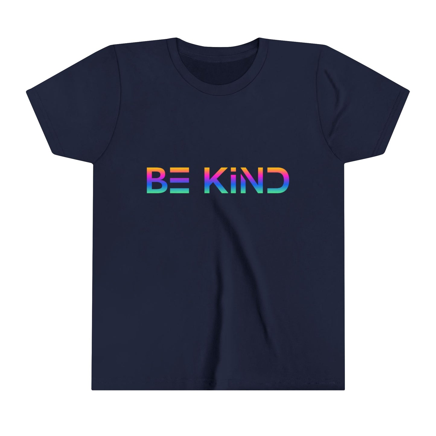 Be Kind Youth Tee - Uplifting Short Sleeve Shirt for Kids