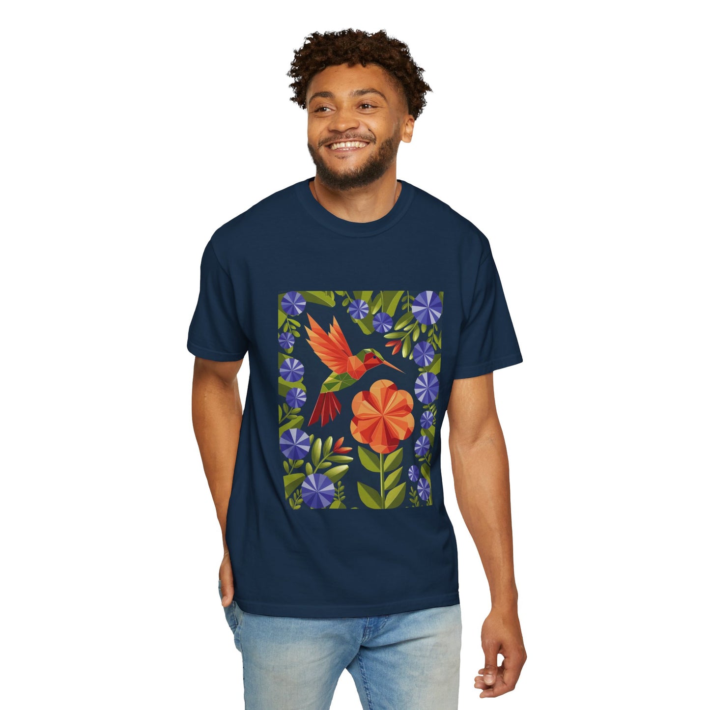 Spirit of the Hummingbird Tee - Vibrant Nature and Joy T-Shirt