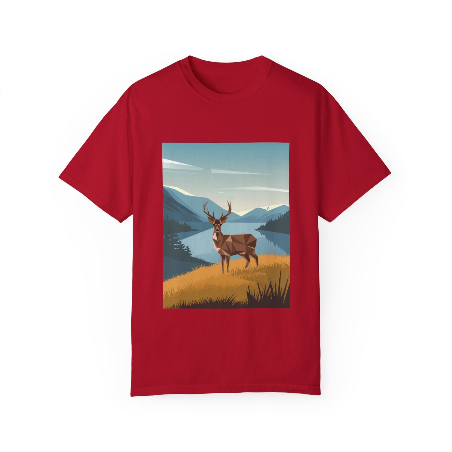 Spirit of the Deer Tee - Majestic Nature Symbolism T-Shirt