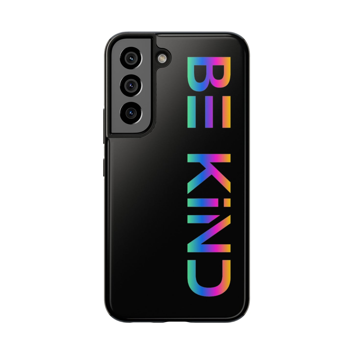 Be Kind Neon Samsung Galaxy Phone Case - Positive Vibes Protective Cover