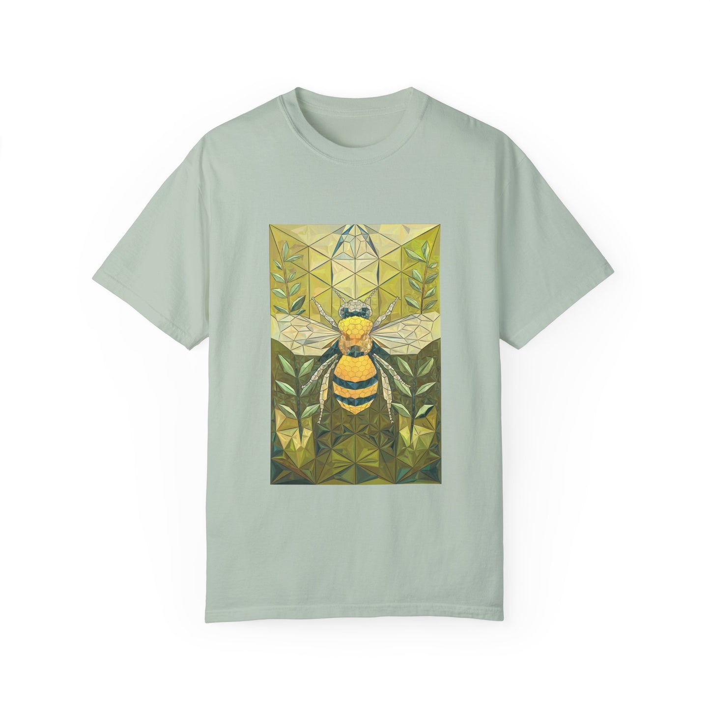 Spirit of the Bee Tee - Nature-Inspired Geometric Art T-Shirt