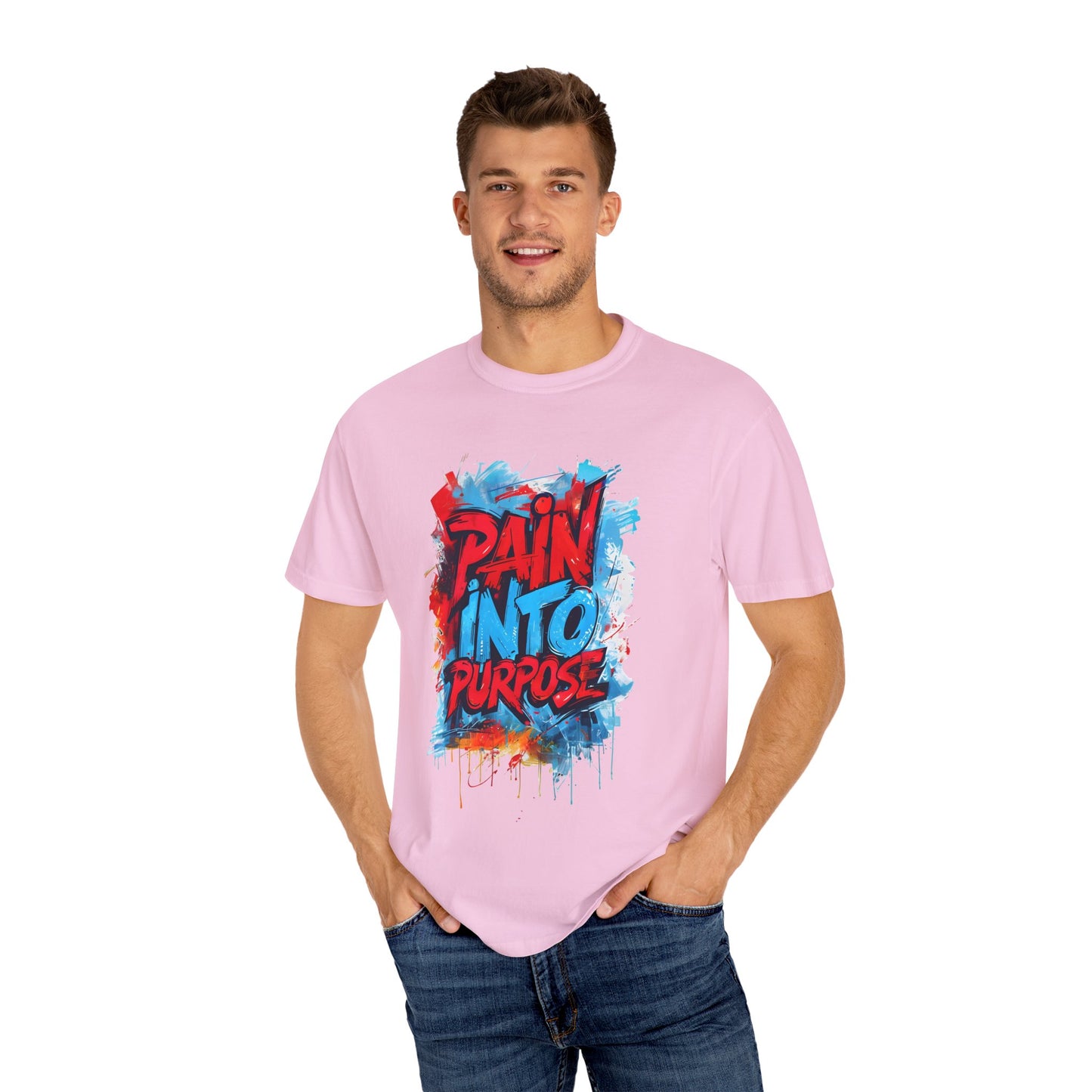 Pain Into Purpose Tee - Transformation Collection Graphic T-Shirt