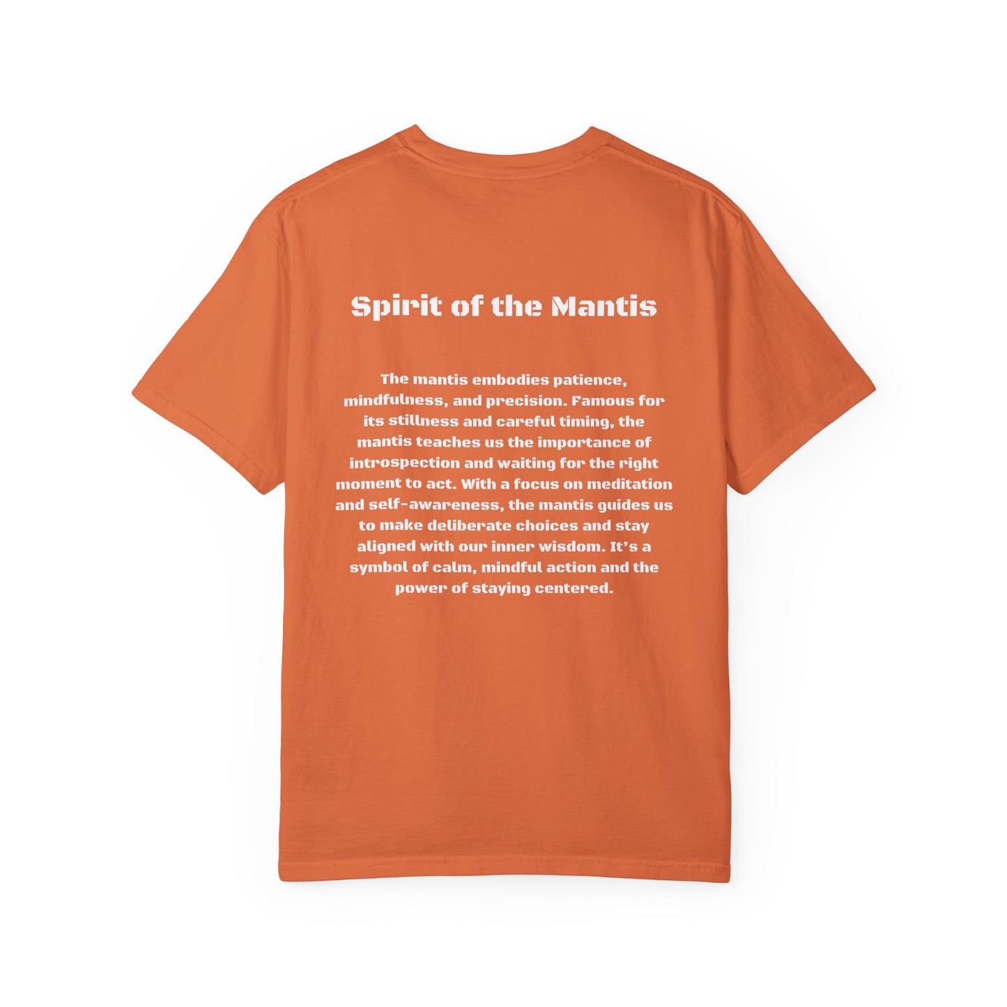 Spirit of the Mantis Tee - Mystical Insect Art T-Shirt