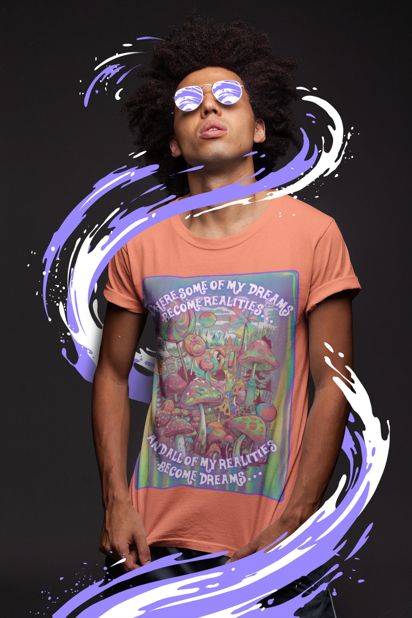 Pure Imagination - Wonka Inspired Dreamscape Realities Graphic Tee