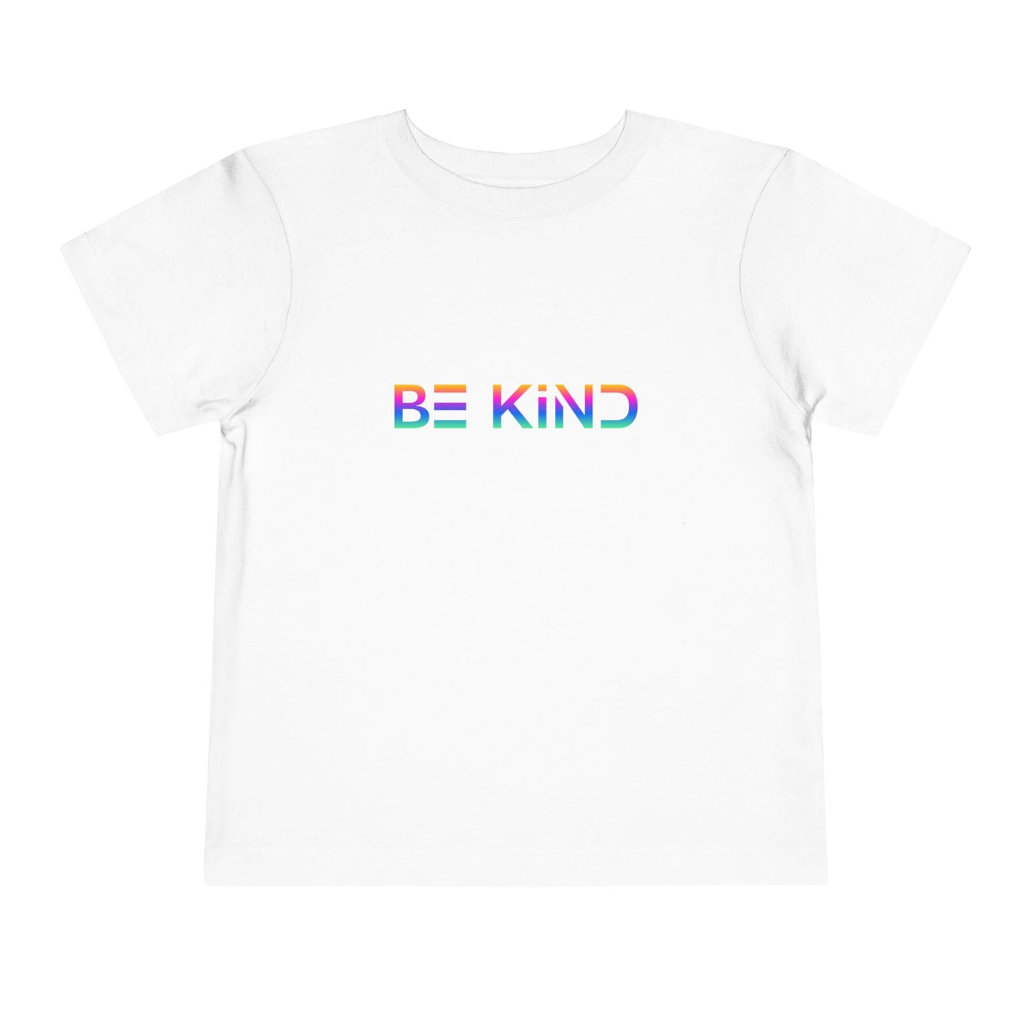 Be Kind Toddler Tee - Positive Vibes Short Sleeve Shirt