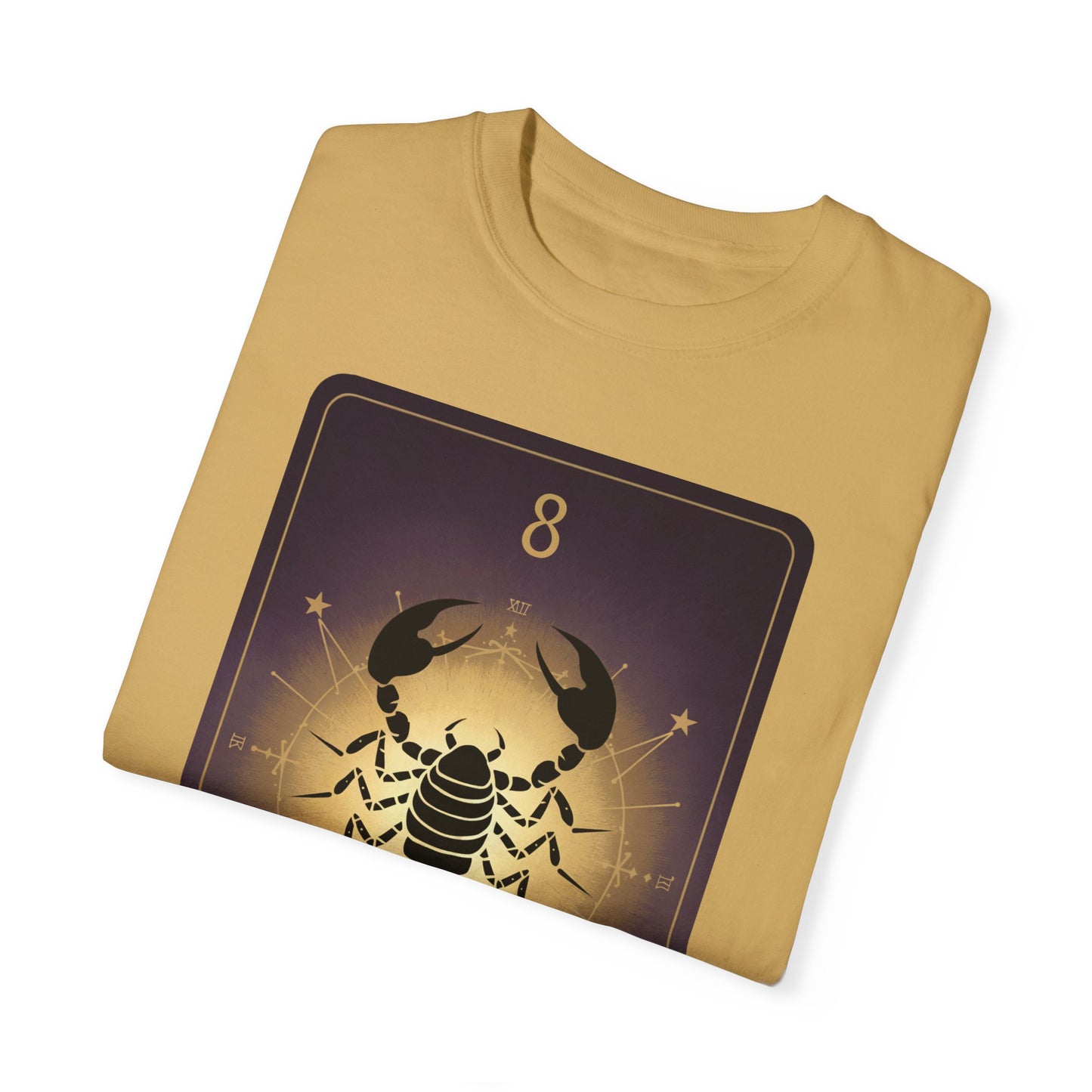 Scorpio Sting Tarot Tee - Intense Scorpion Zodiac Graphic T-Shirt