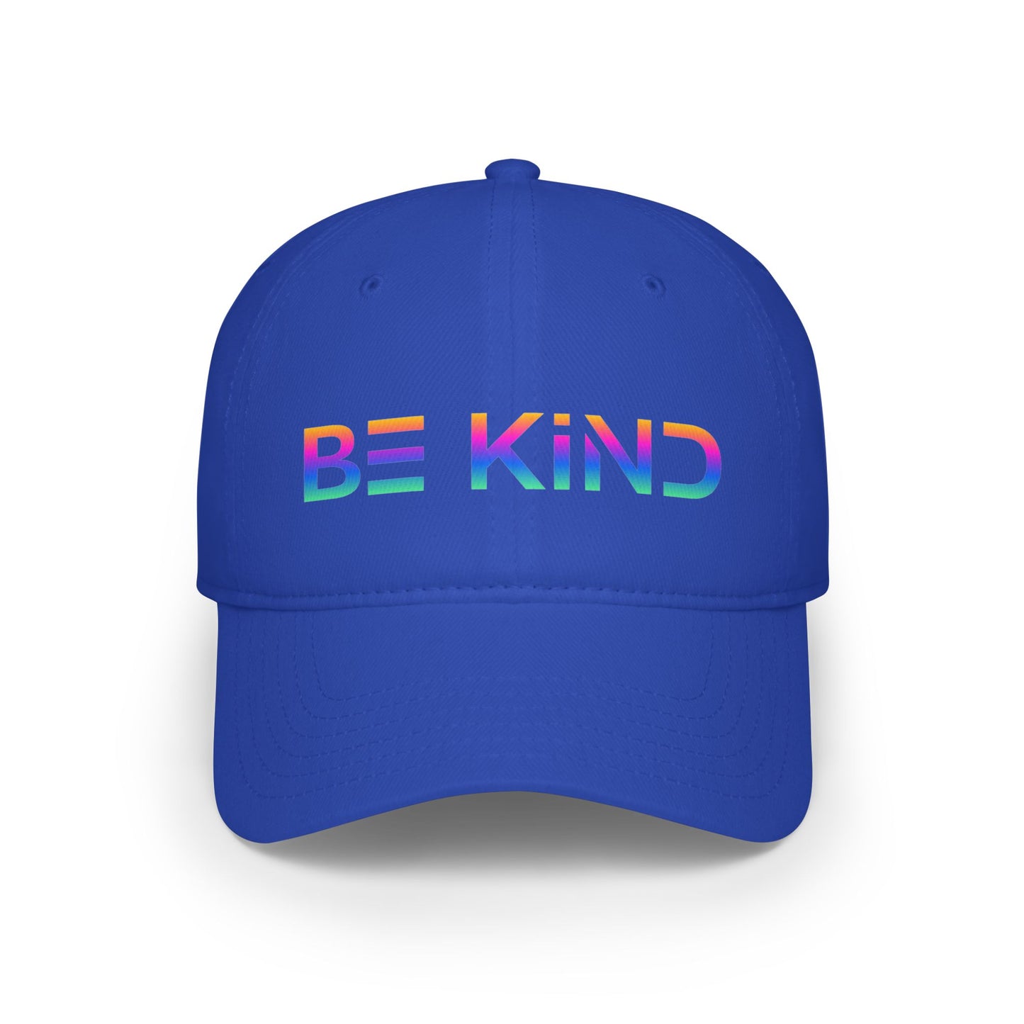 Be Kind Neon Low Profile Baseball Hat - Bold Positivity Baseball Cap