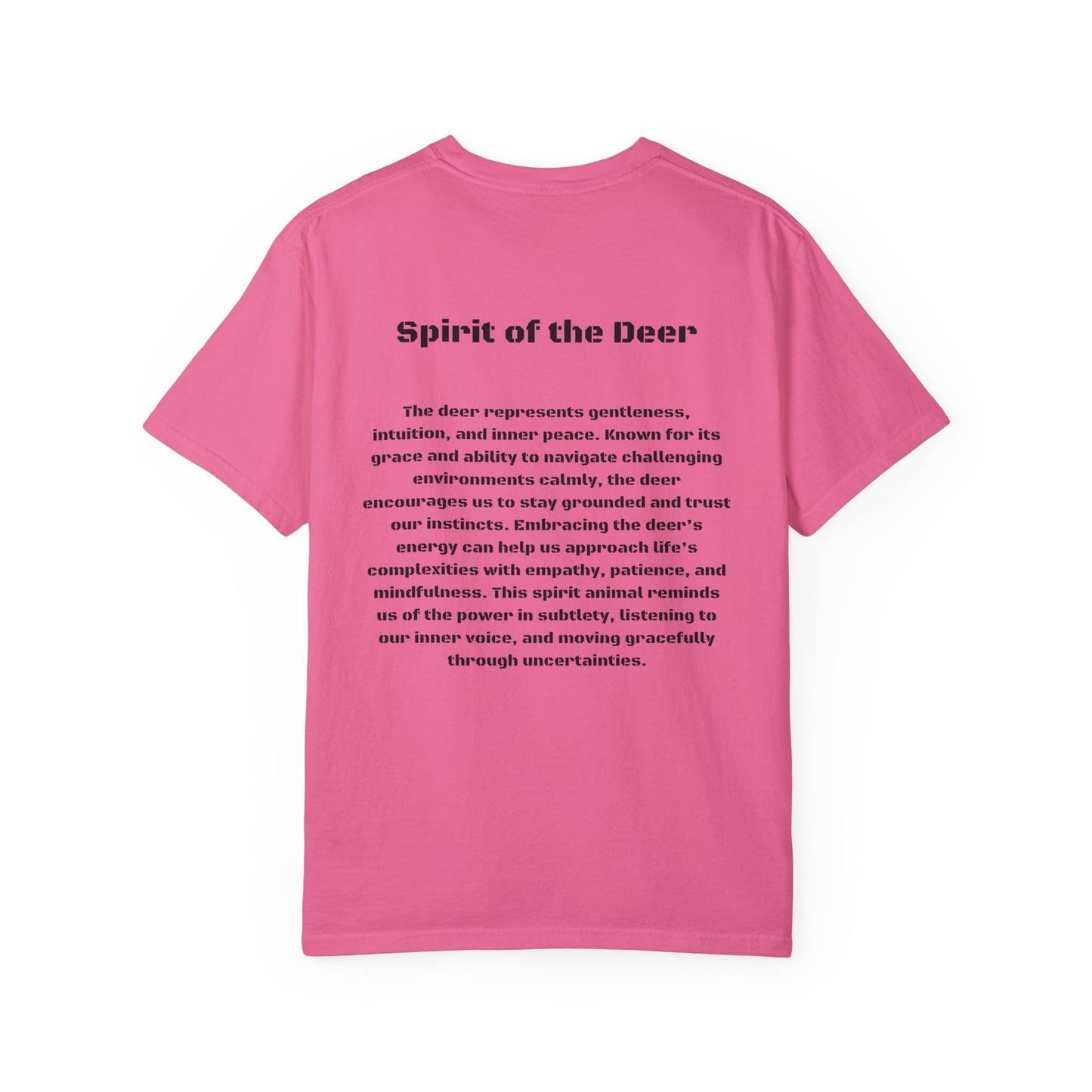 Spirit of the Deer Tee - Majestic Nature Symbolism T-Shirt