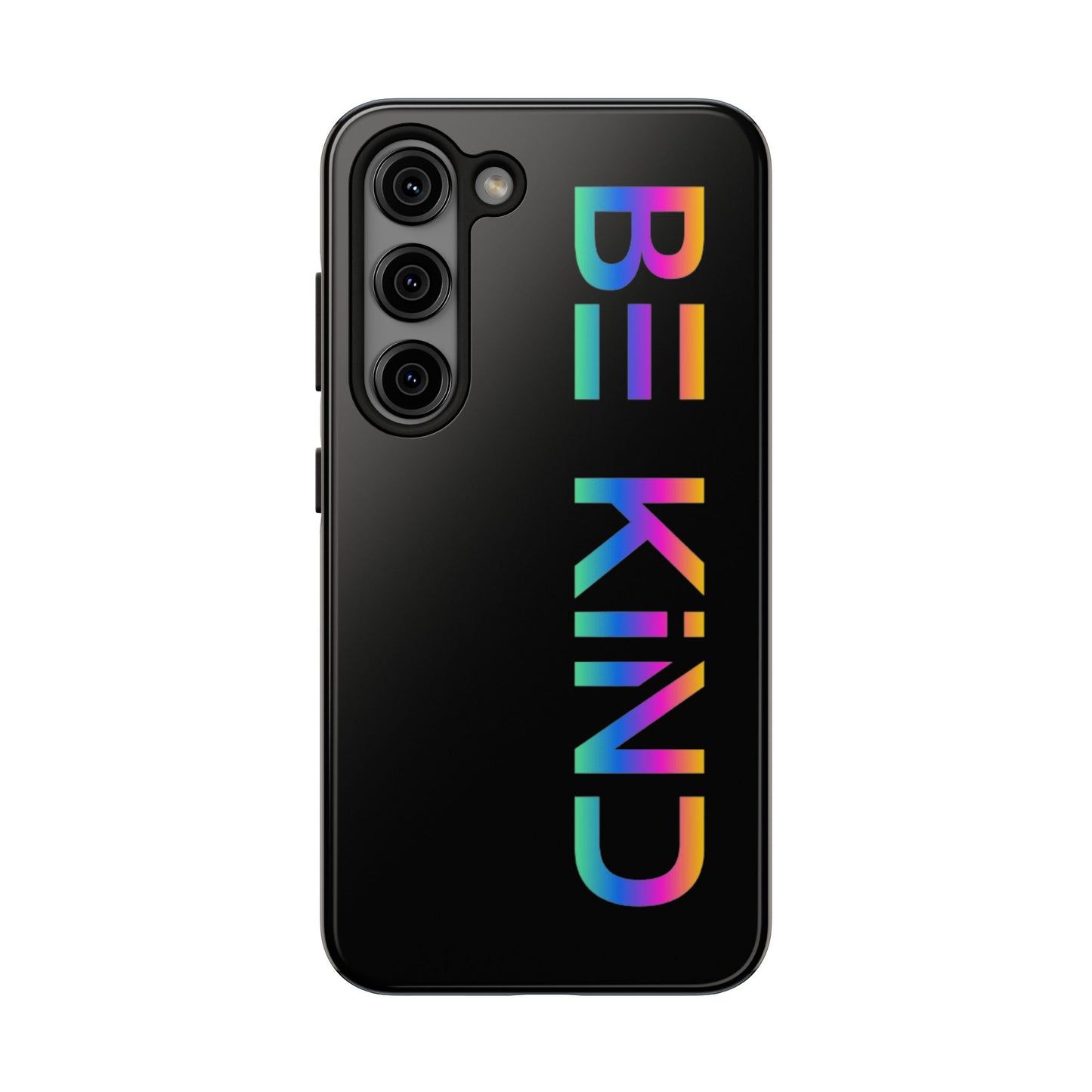 Be Kind Neon Samsung Galaxy Phone Case - Positive Vibes Protective Cover