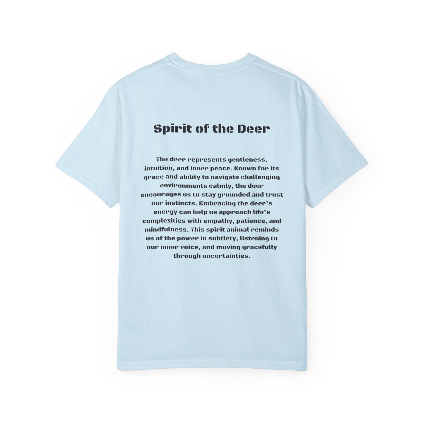 Spirit of the Deer Tee - Majestic Nature Symbolism T-Shirt