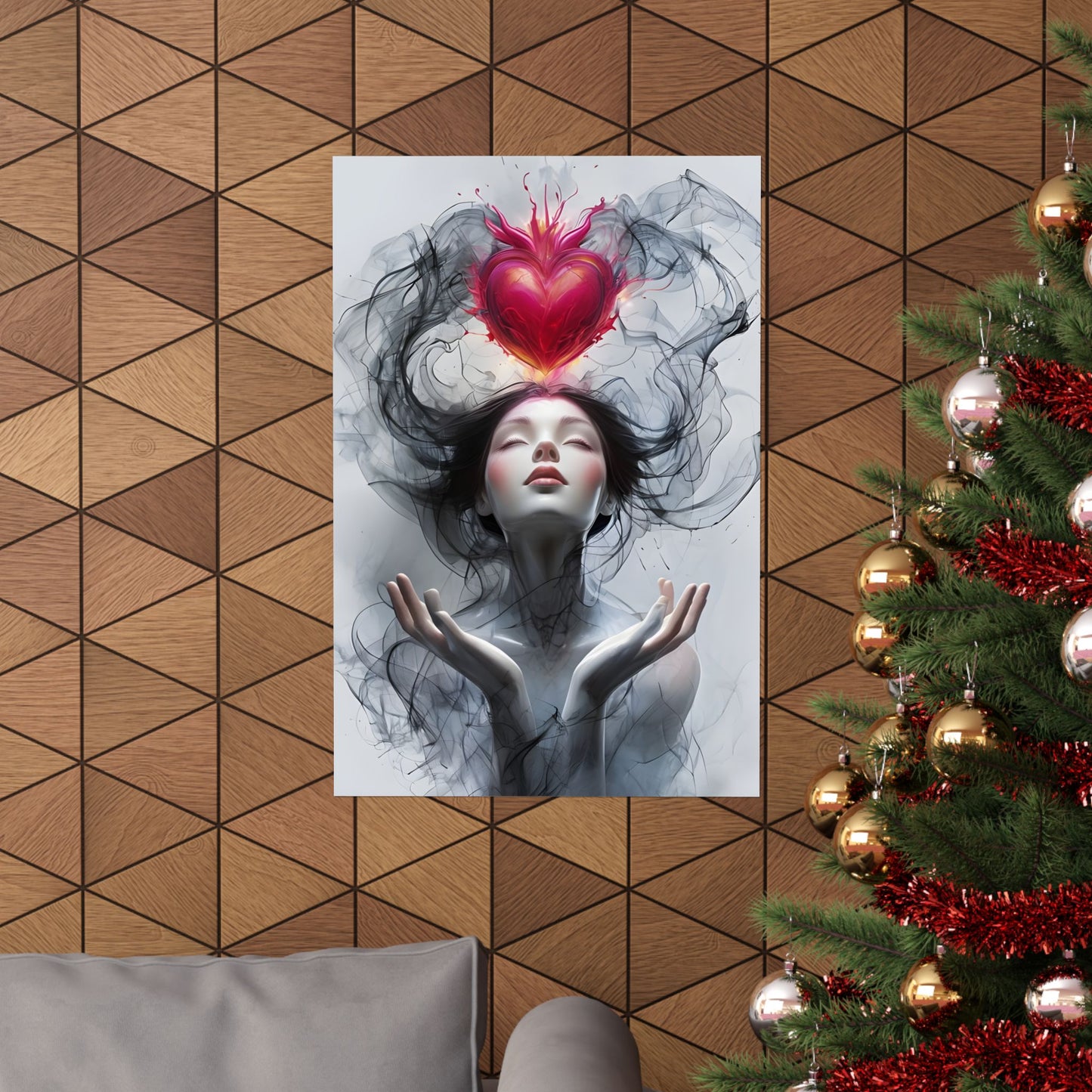 Resurrected Heart Poster (Part 3 of 3) - Revival of the Soul Art Print