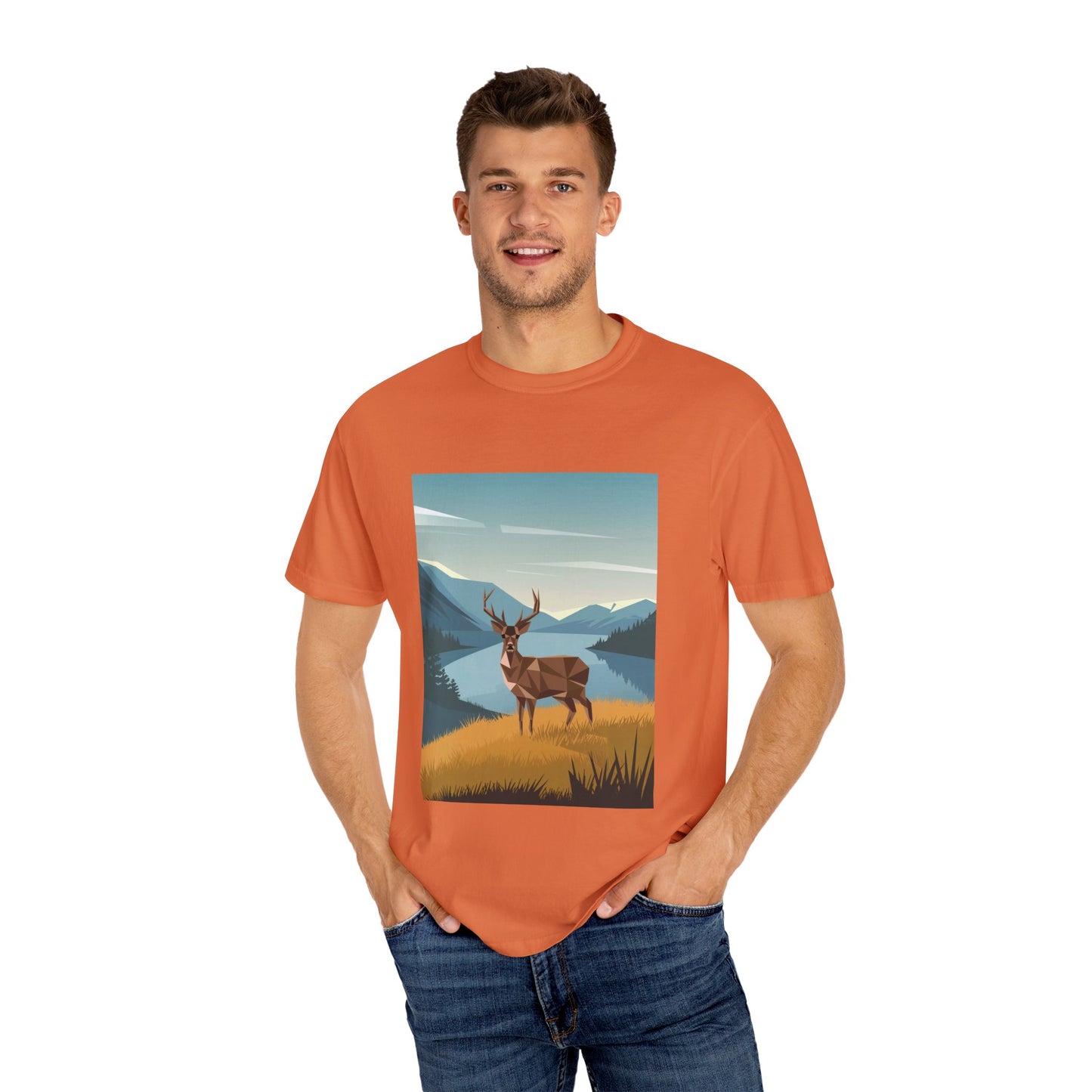 Spirit of the Deer Tee - Majestic Nature Symbolism T-Shirt