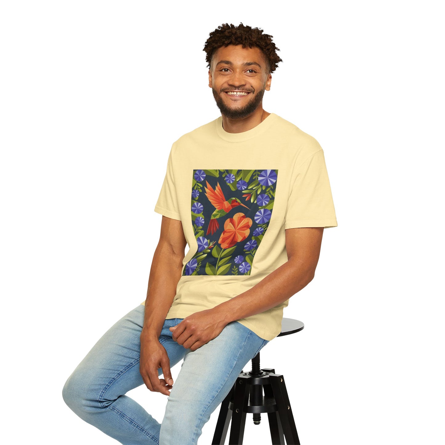 Spirit of the Hummingbird Tee - Vibrant Nature and Joy T-Shirt