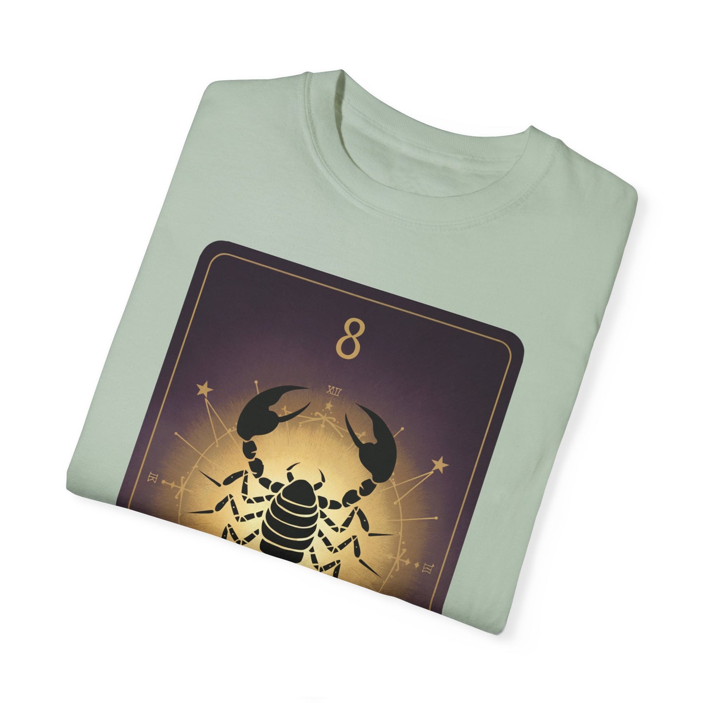 Scorpio Sting Tarot Tee - Intense Scorpion Zodiac Graphic T-Shirt